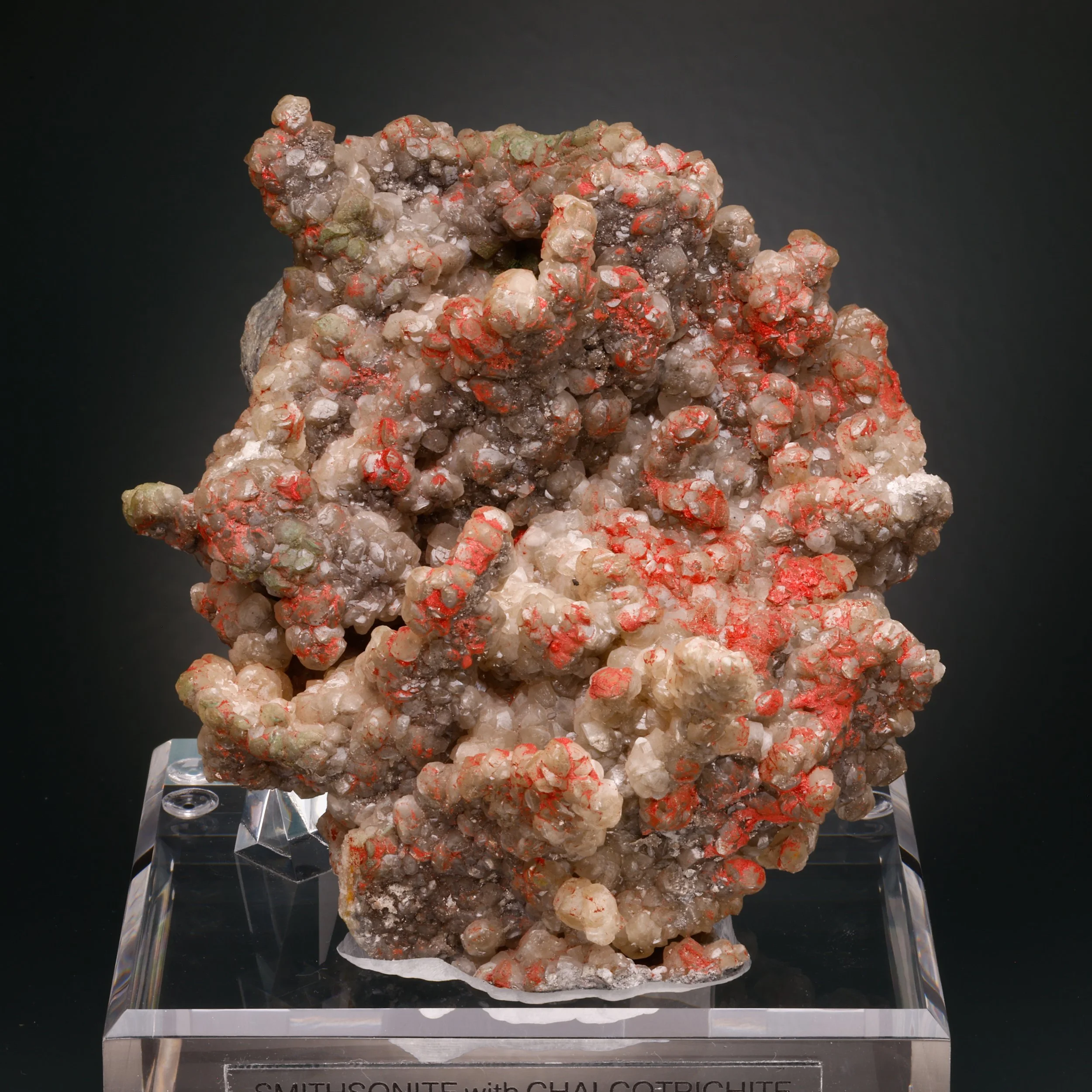 Smithsonite, Chalcotrichite, Tsumeb Mine, Tsumeb, Oshikoto Region, Namibia