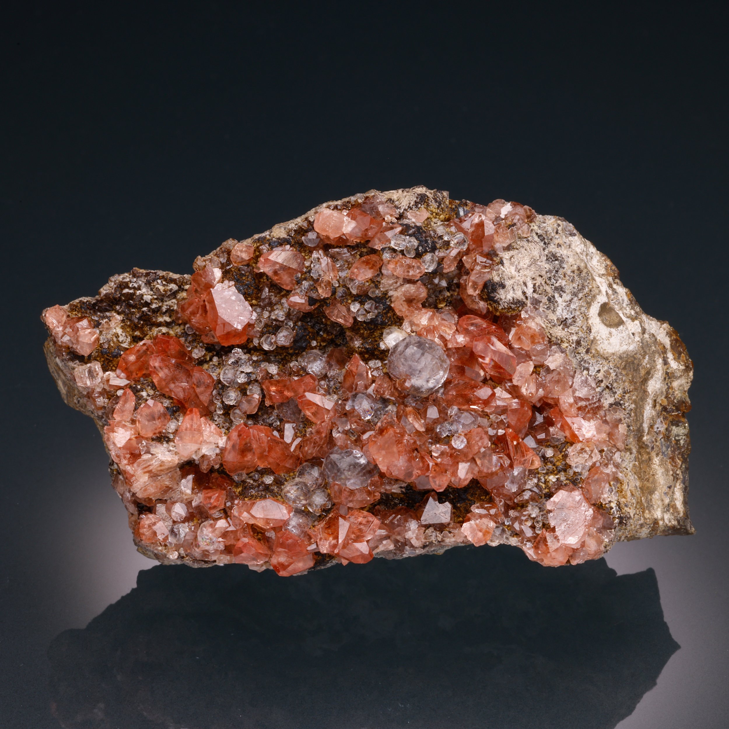 Rhodochrosite, Fluorite, Uchucchacua Mine, Oyon District, Oyon Province, Lima, Peru
