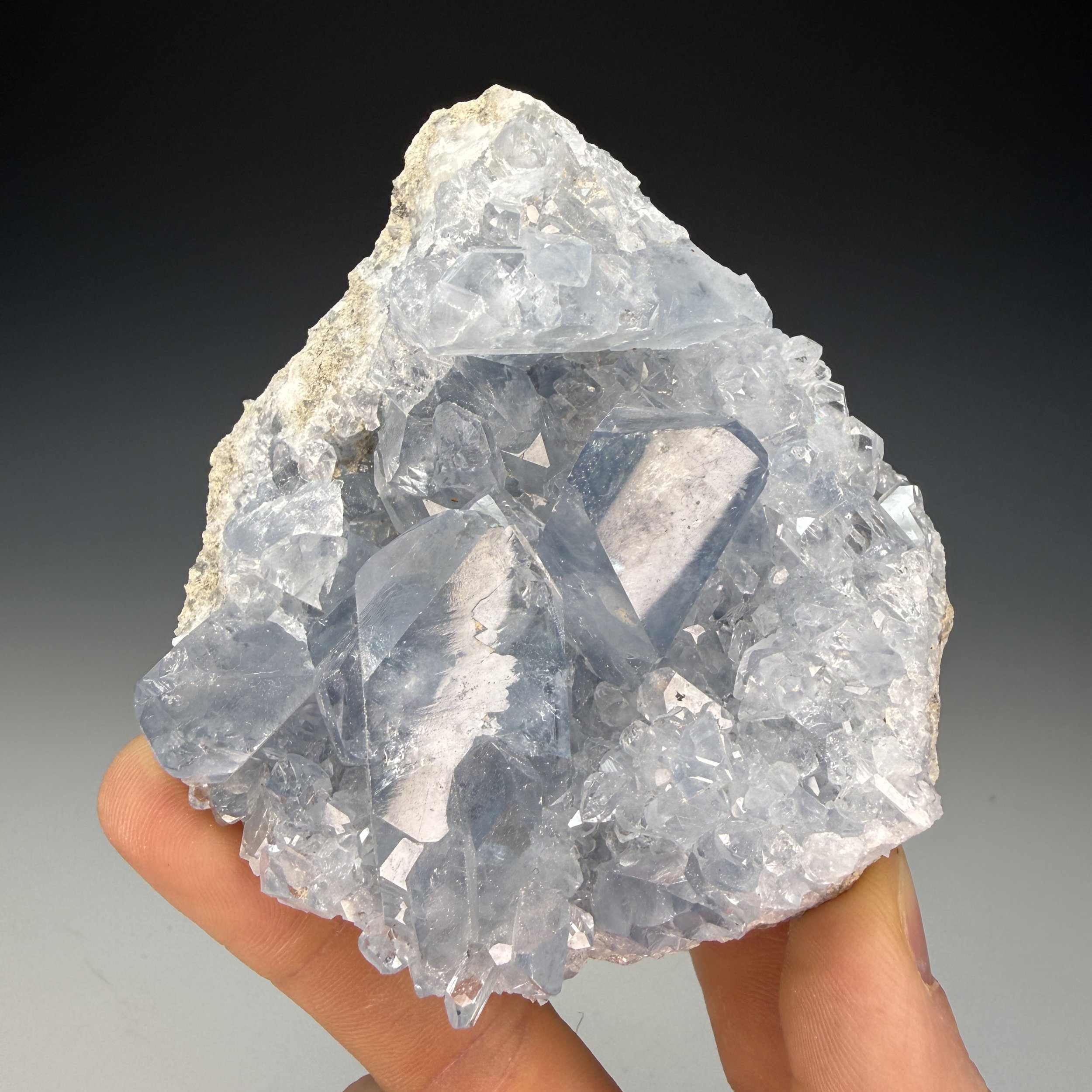 Celestite, Sakoany Deposit, Katsepy Commune, Mitsinjo Dist., Boeny, Madagascar