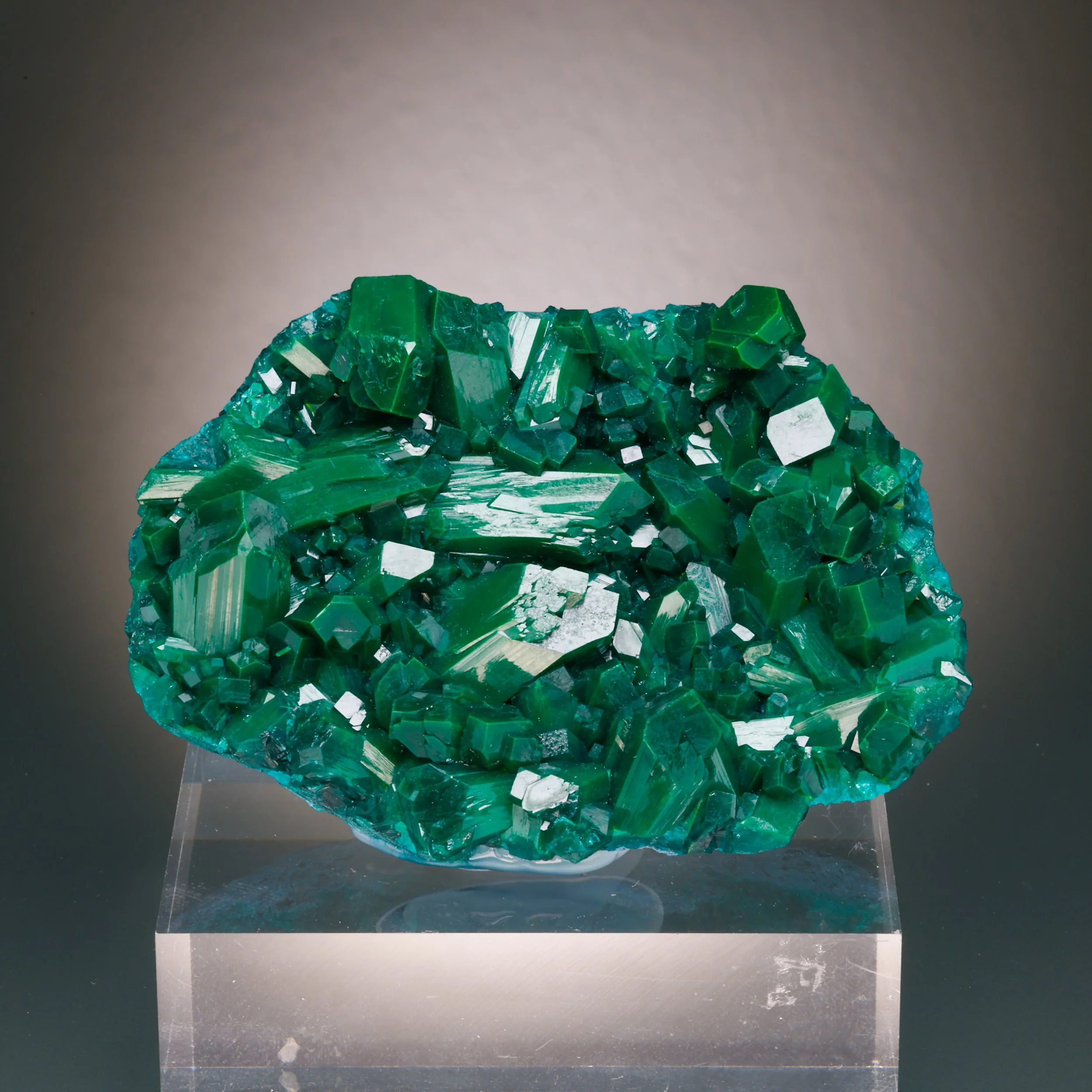 Dioptase, Plancheite, Sanda, Kimbedi, Mindouli, Pool Department, Republic of the Congo