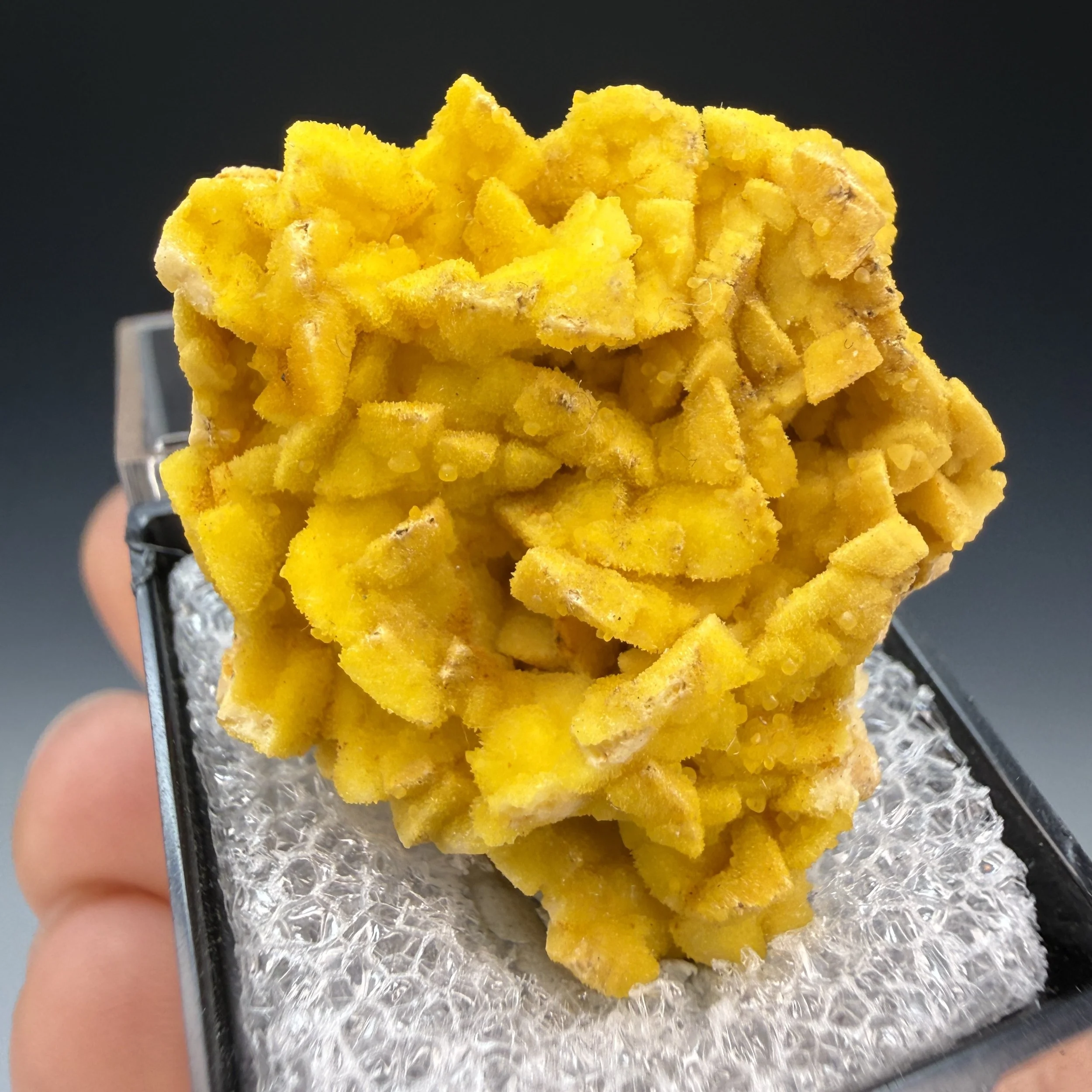 Smithsonite, Ps. Dolomite, Rush, Marion Co., Arkansas, USA