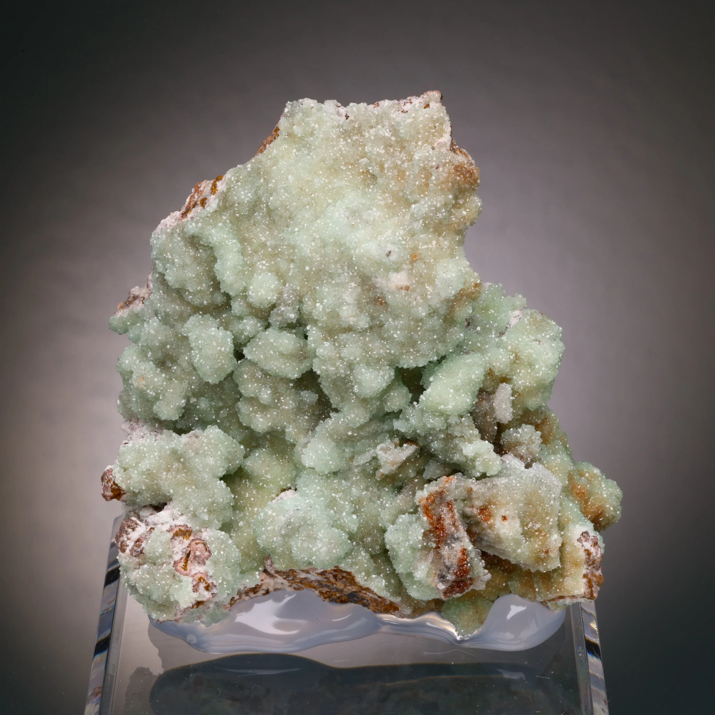 Cuprian Smithsonite, Tsumeb Mine, Oshikoto Region, Namibia