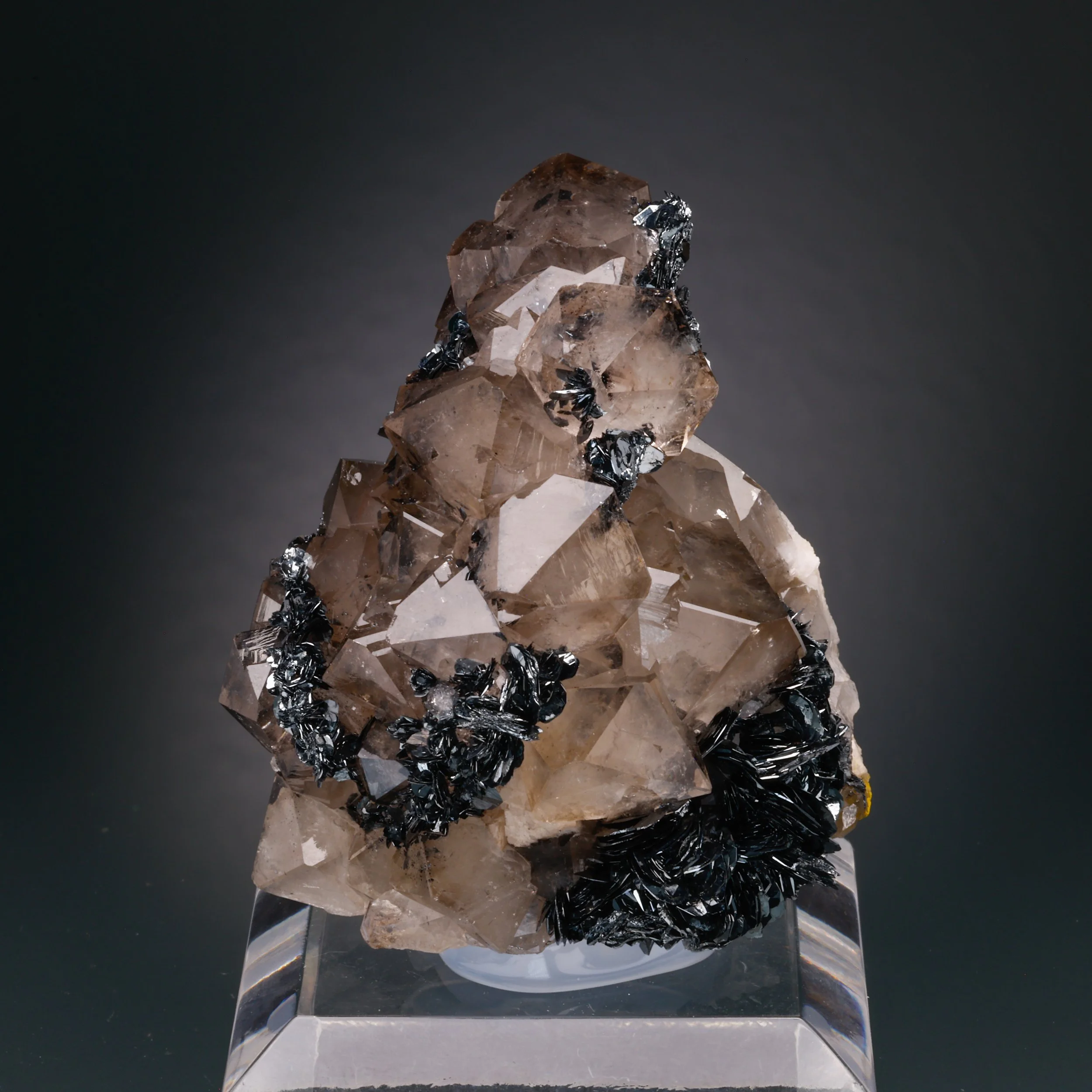 Quartz, Hematite, West Cumberland Iron Field, Copeland, Cumbria, England, UK