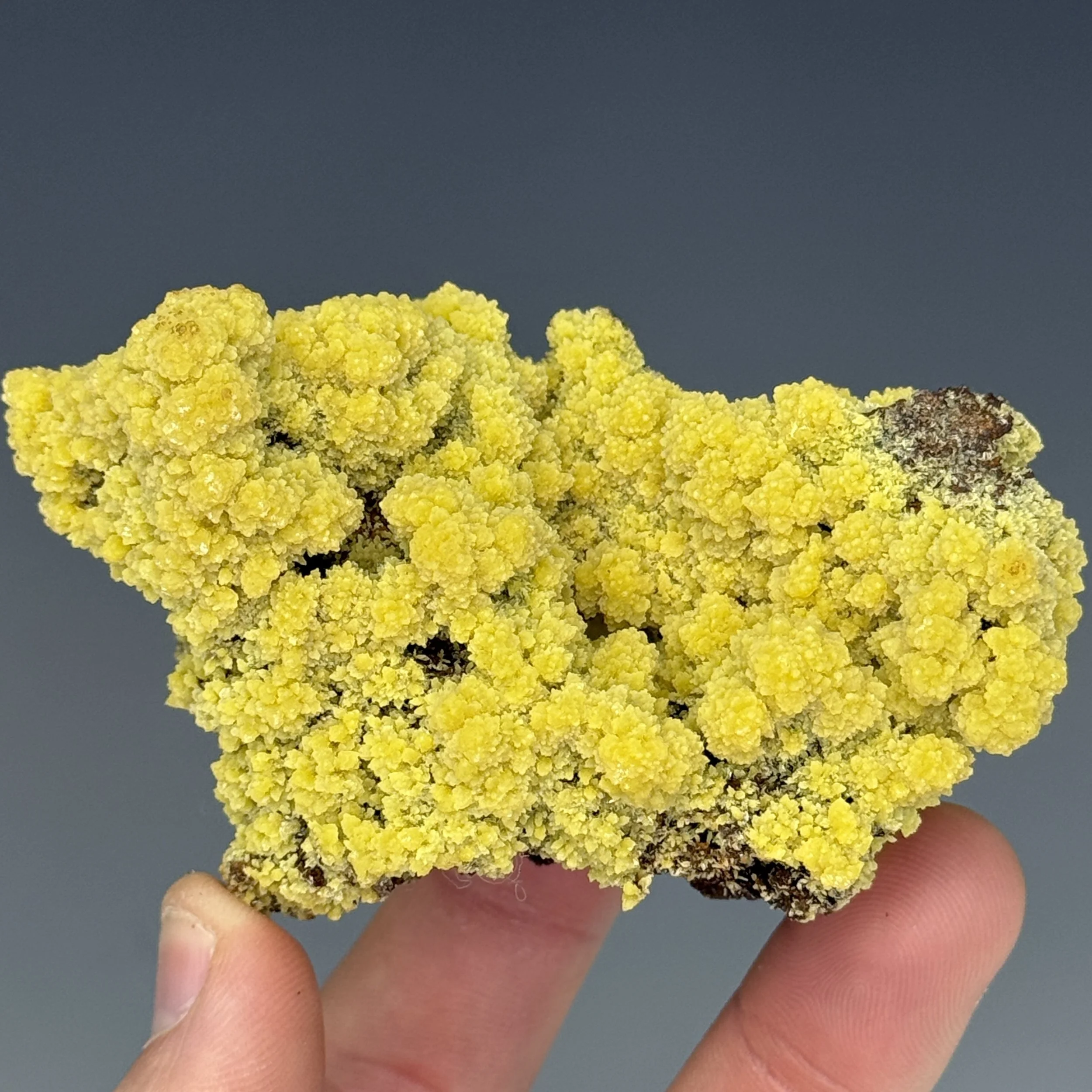Mimetite, Santa Eulalia, Chihuahua, Mexico