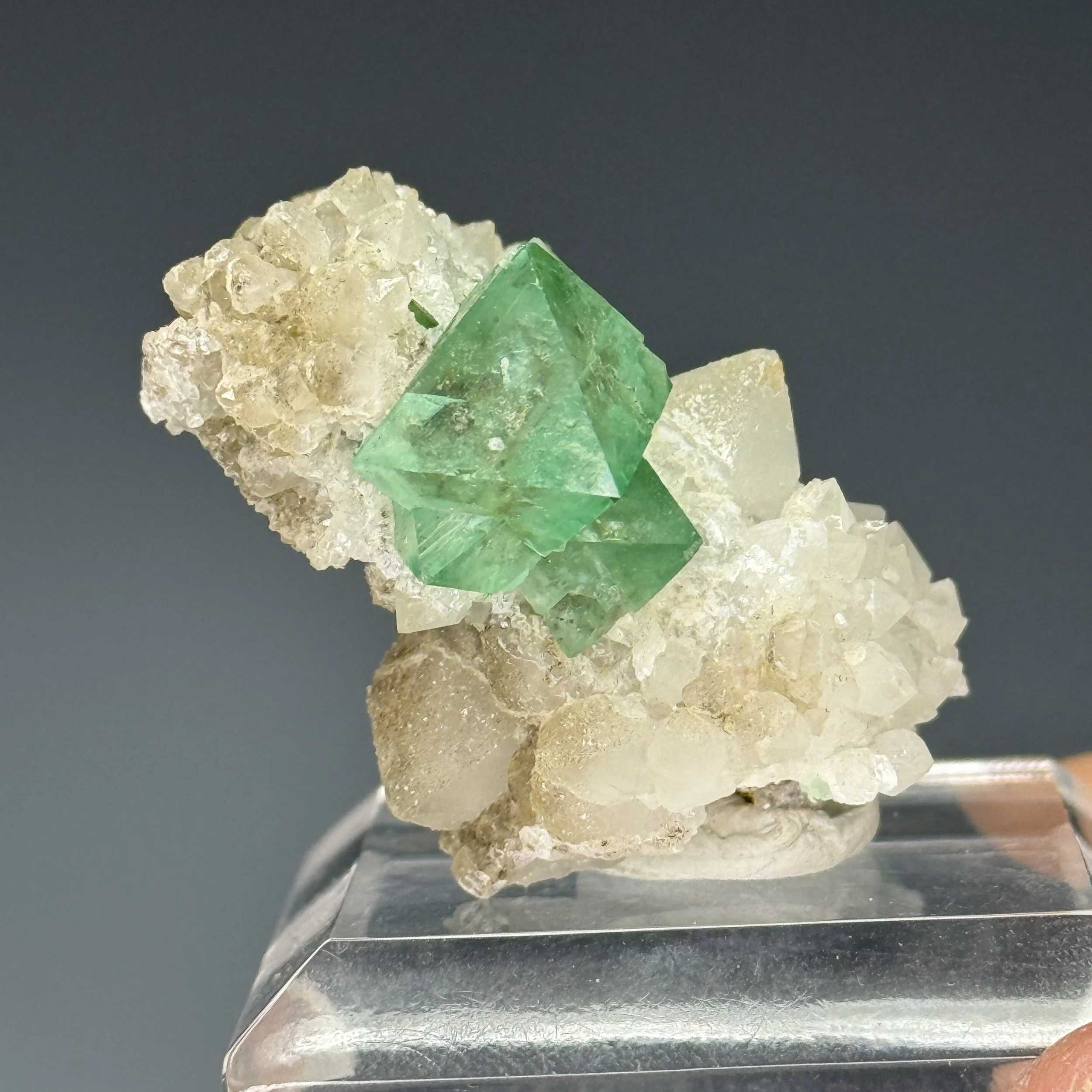 Fluorite, Quartz, Riemvasmaak, Kakamas, Mgcawu, Northern Cape, South Africa