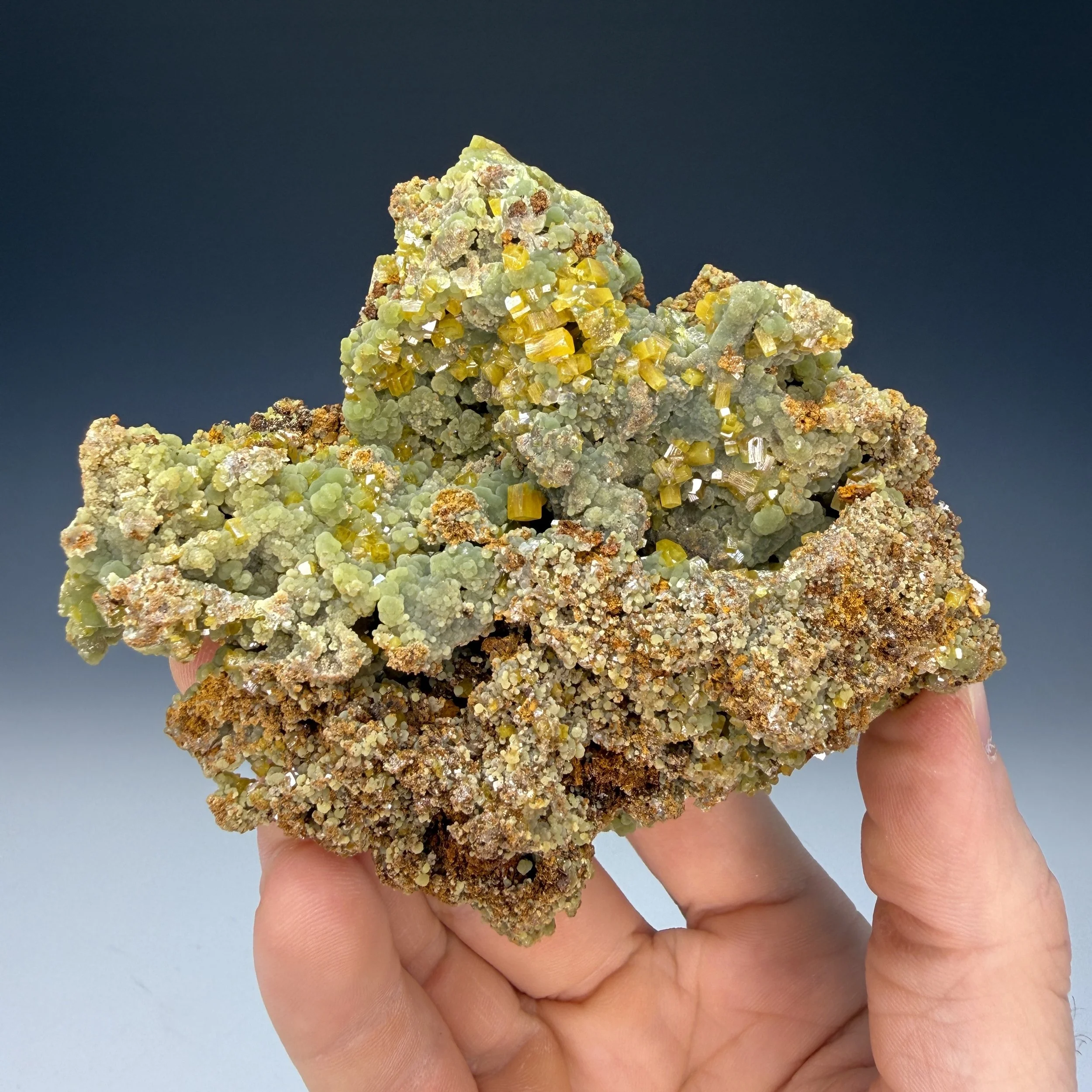 Wulfenite, Mimetite, Ojuela Mine, Mapimi, Durango, Mexico
