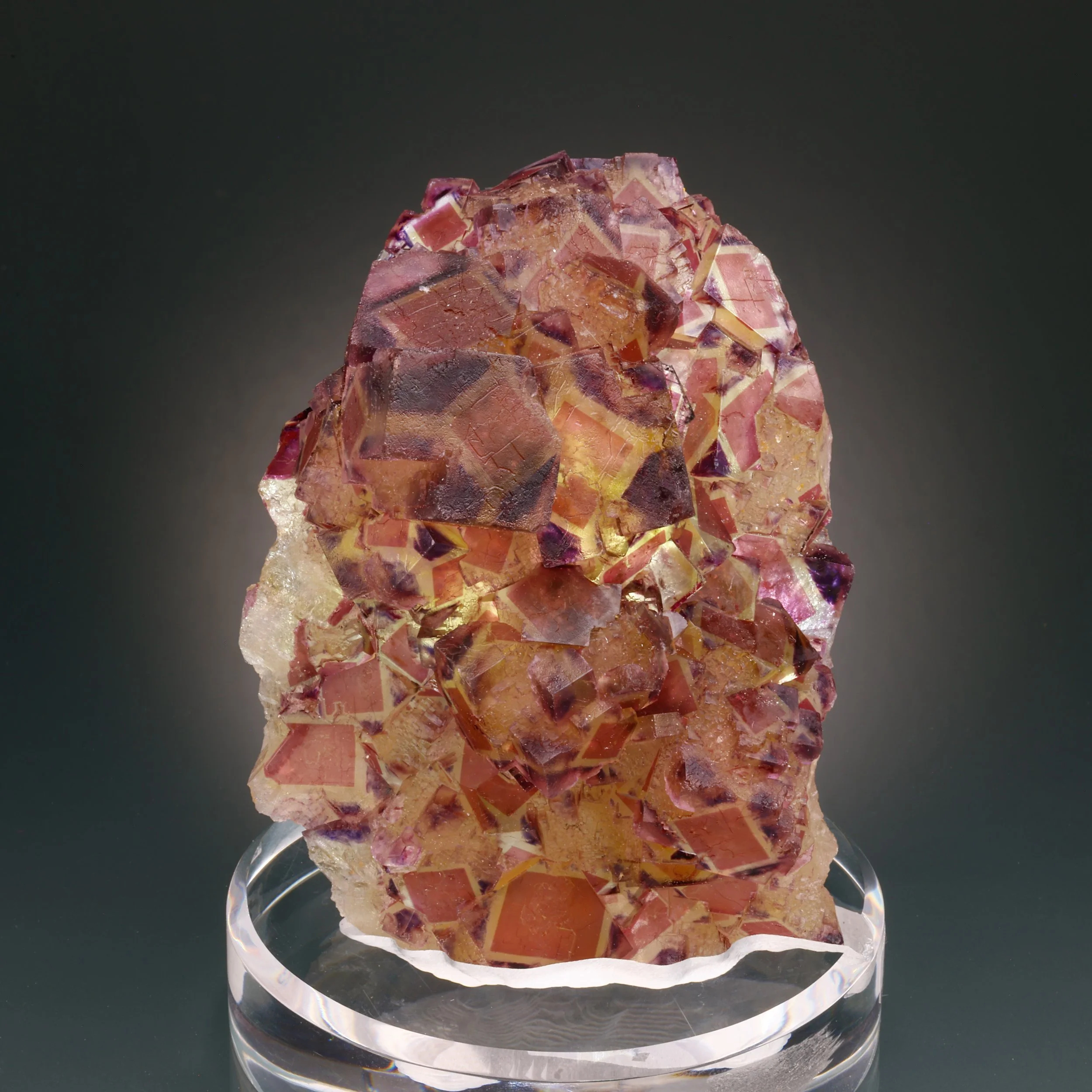 Fluorite, Polish Prodigy Pocket, Okorusu Mine, Otjiwarongo, Otjozondjupa, Namibia