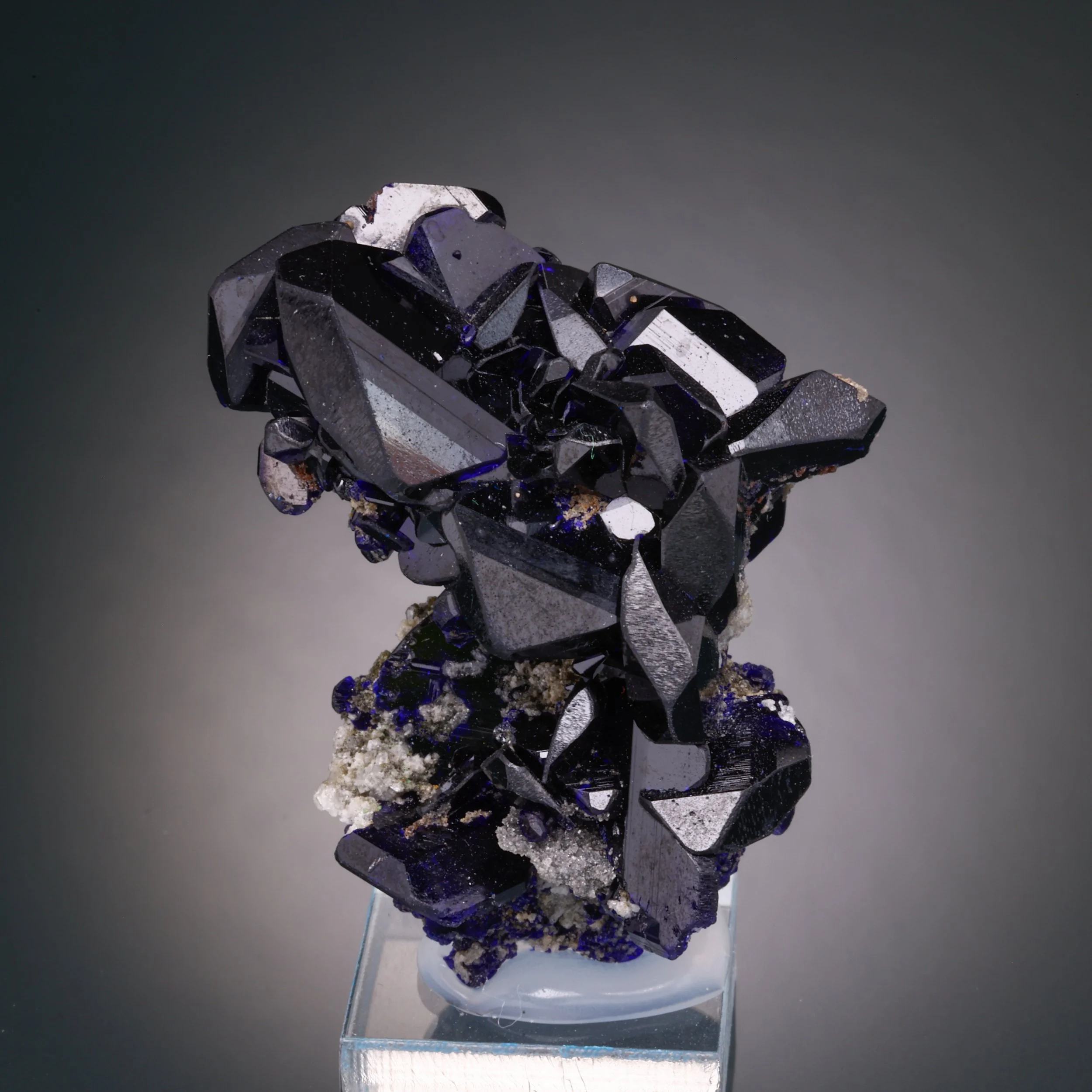 Azurite, Tsumeb Mine, Oshikoto Region, Namibia