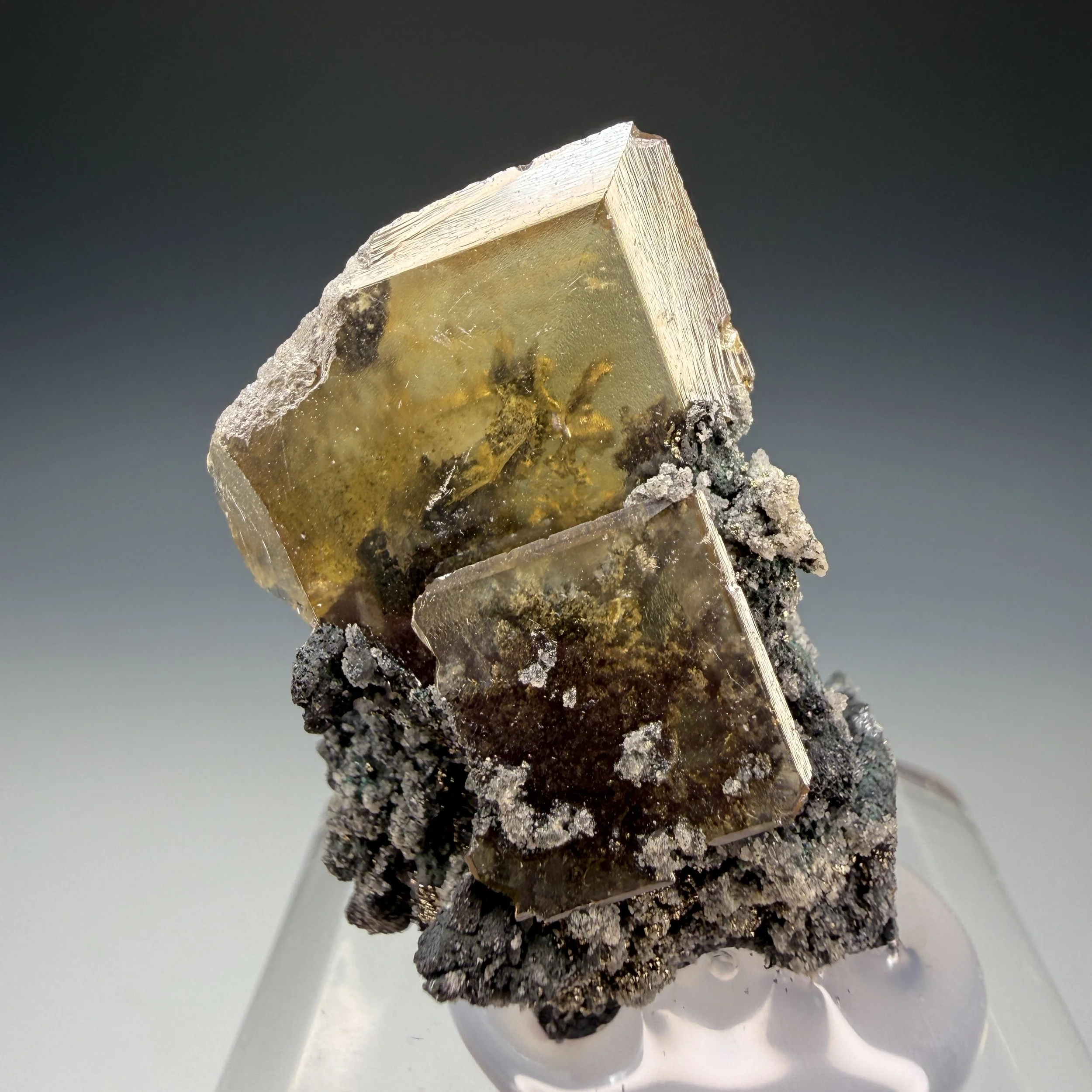 Wulfenite, Tsumeb Mine, Oshikoto Region, Namibia