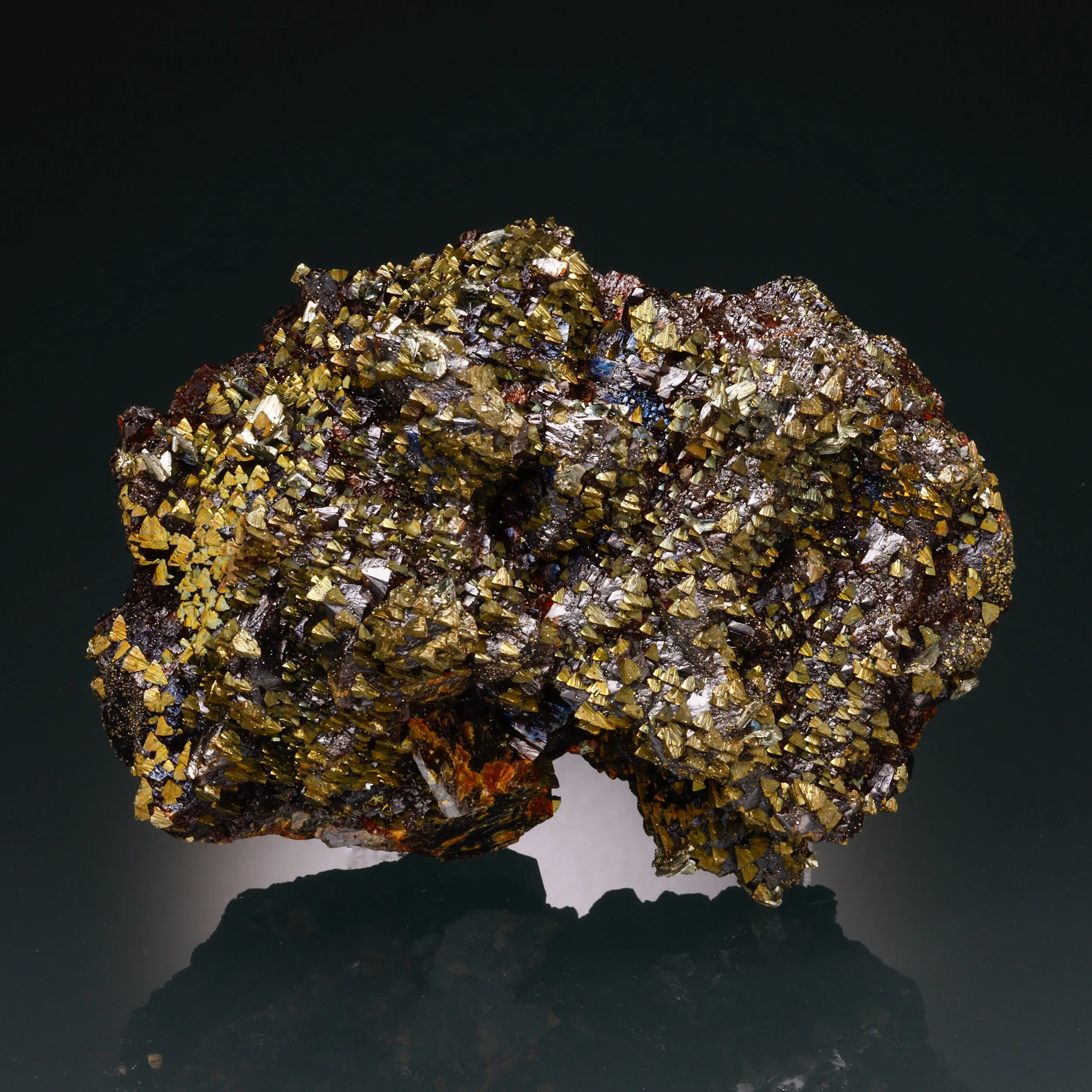 Chalcopyrite, Sphalerite, Picher Field, Cherokee County, Kansas, USA