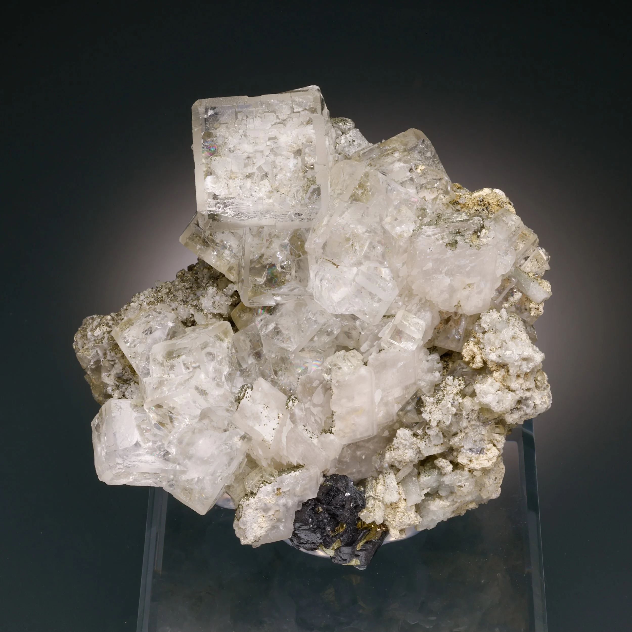 Fluorite, Nikolaevskiy Mine, Dalnegorsk, Primorsky Krai, Russia