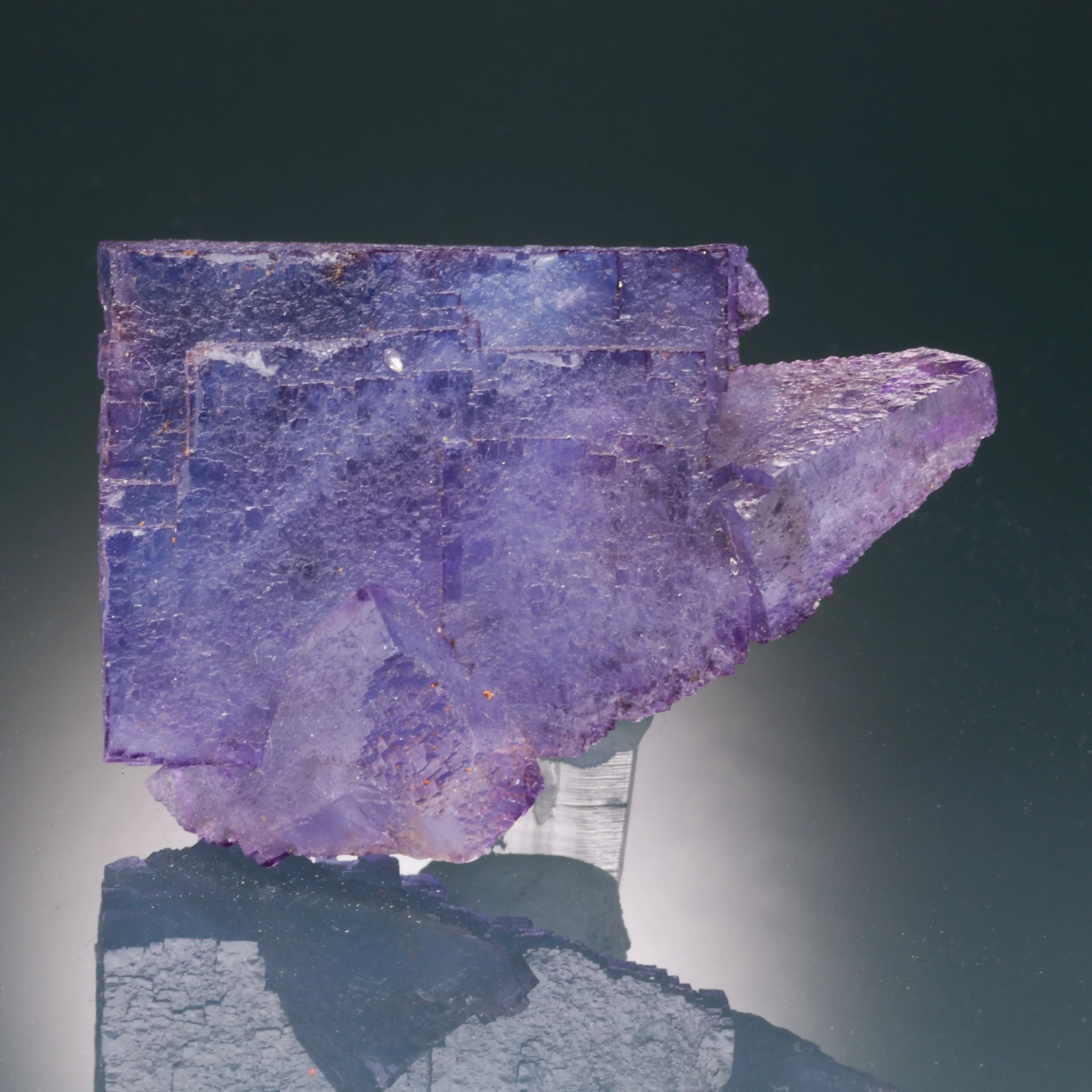 Fluorite, Rosiclare Horizon, Denton Mine, Harris Creek, Hardin County, Illinois, USA