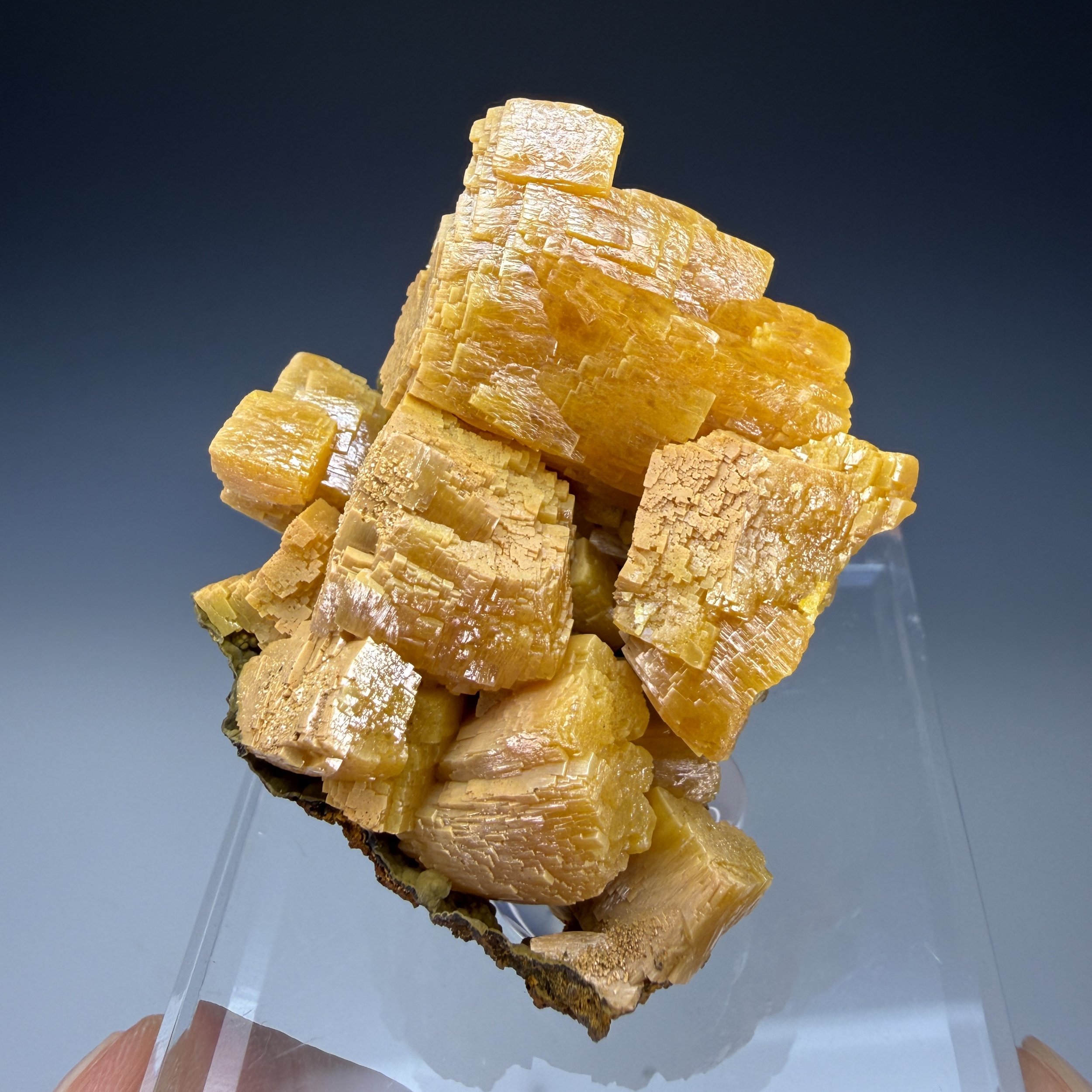 Wulfenite, Ojuela Mine, Mapimi, Durango, Mexico