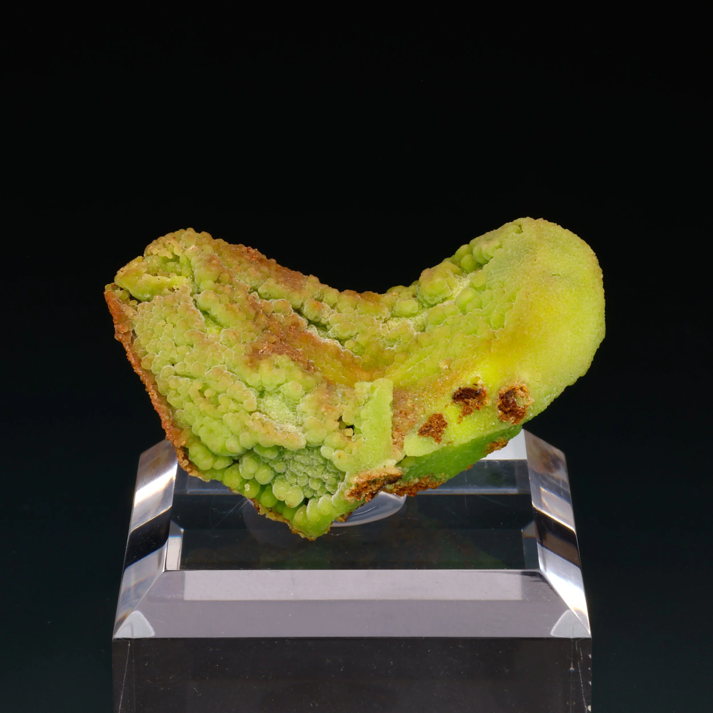Phosphohedyphane, Cerussite, Mfouati, Bouenza, Republic of the Congo