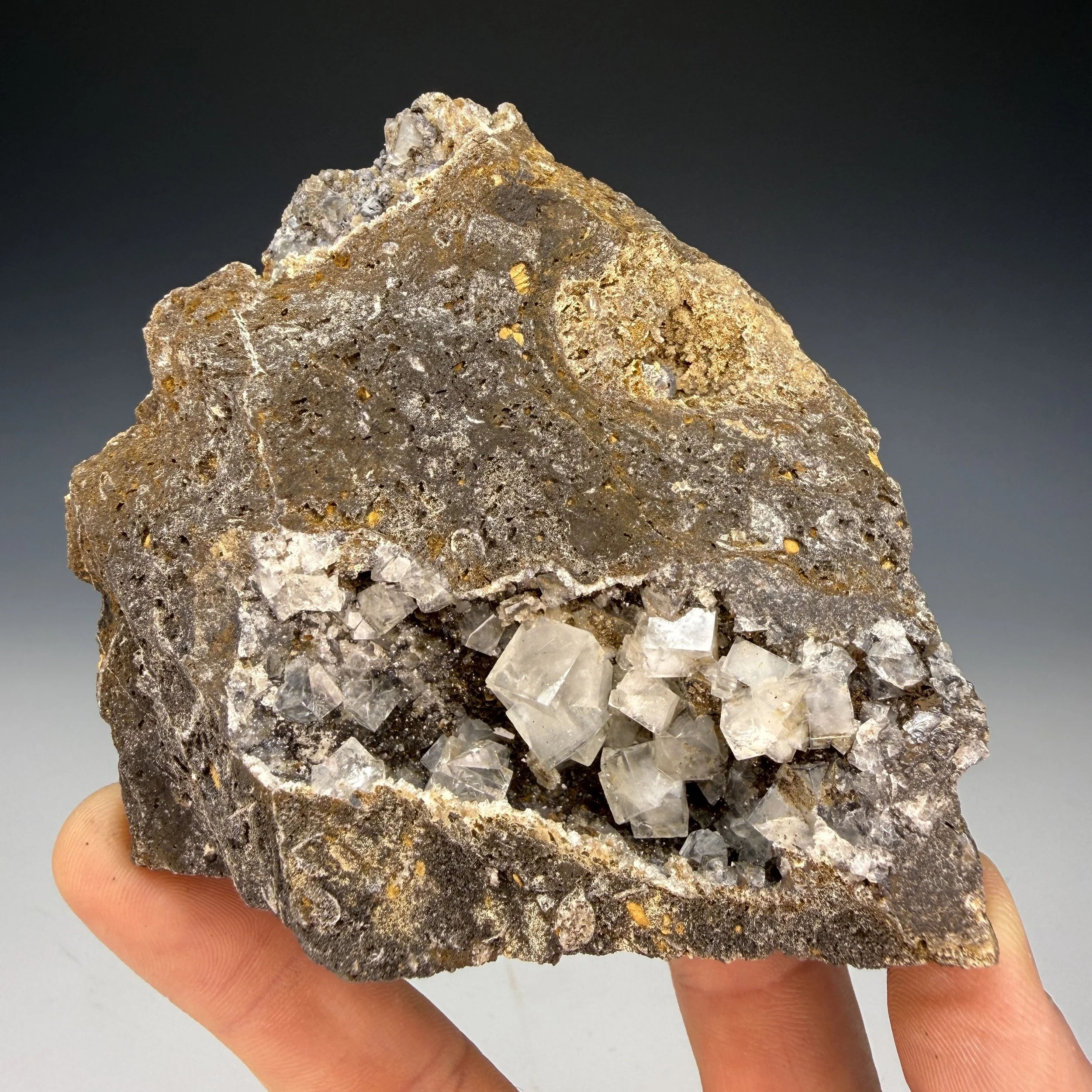 Fluorite, Frazer's Hush Mine, Rookhope, Stanhope, County Durham, England, UK