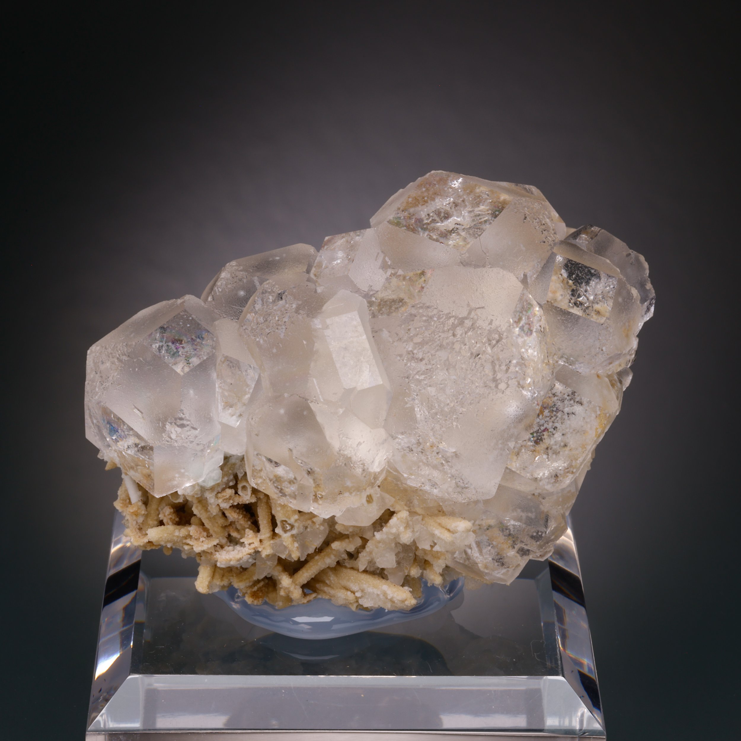 Fluorite, Quartz, Nikolaevskiy Mine, Dalnegorsk, Primorsky Krai, Russia