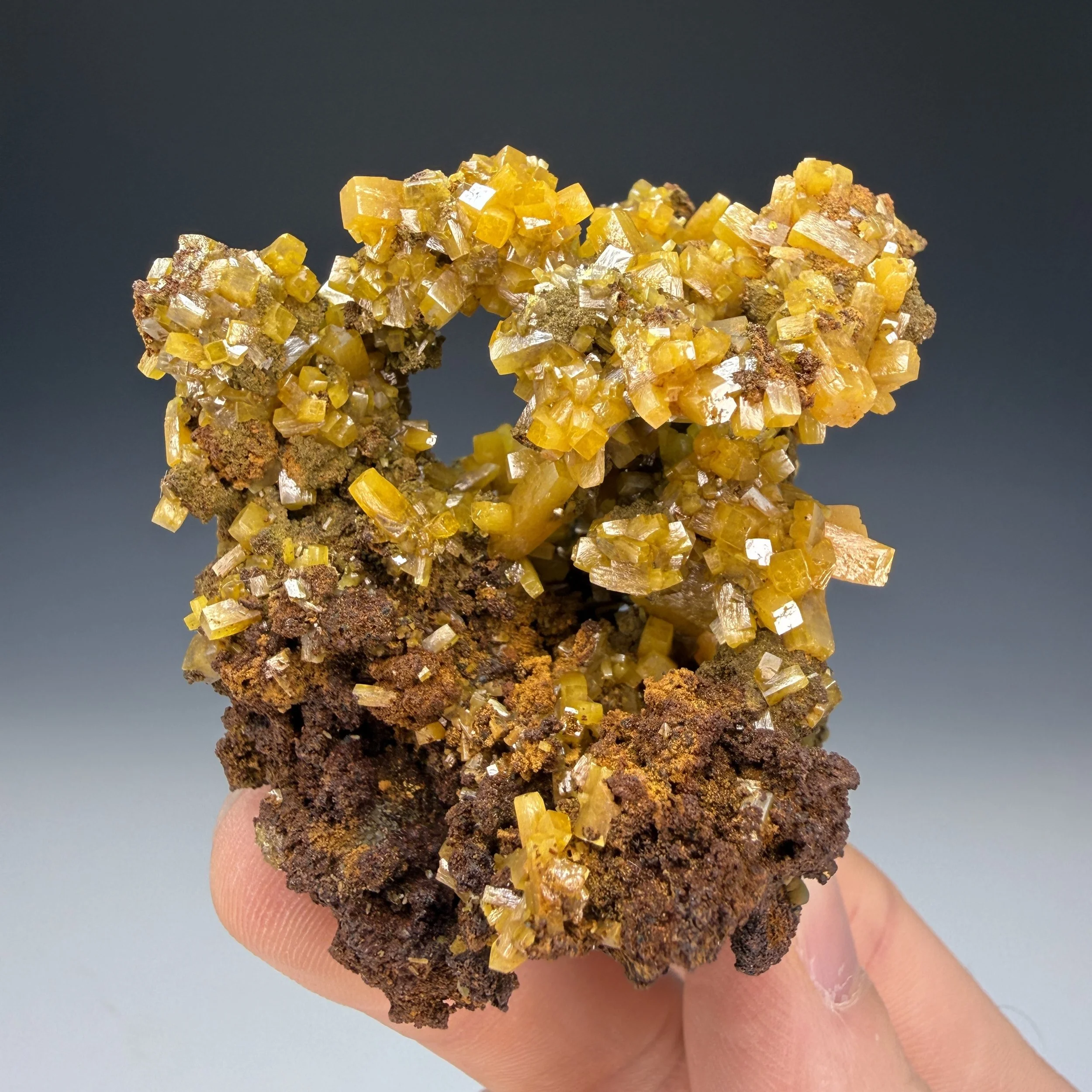 Wulfenite, Ojuela Mine, Mapimi, Durango, Mexico