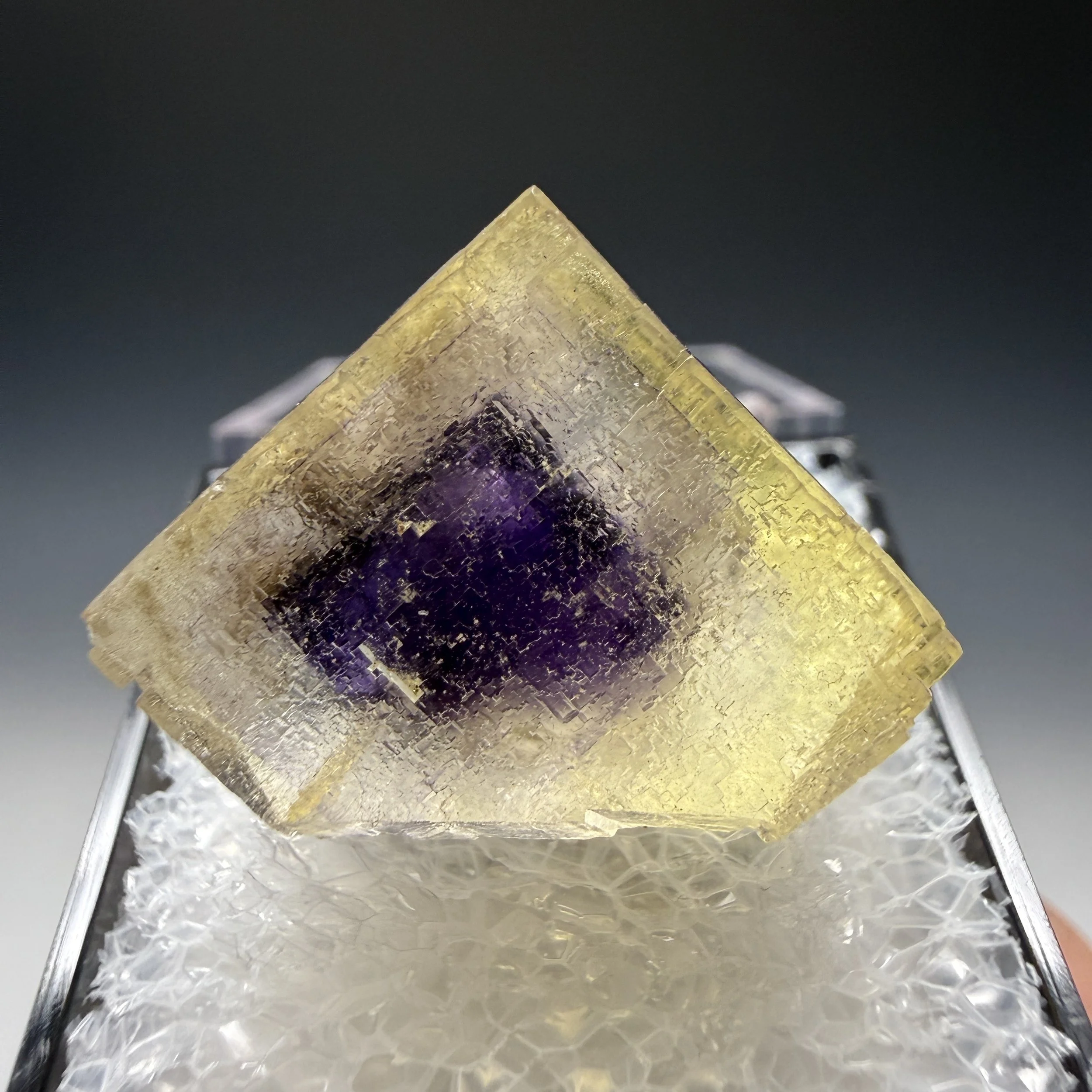 Fluorite, Auglaize Quarry, Paulding County, Ohio, USA