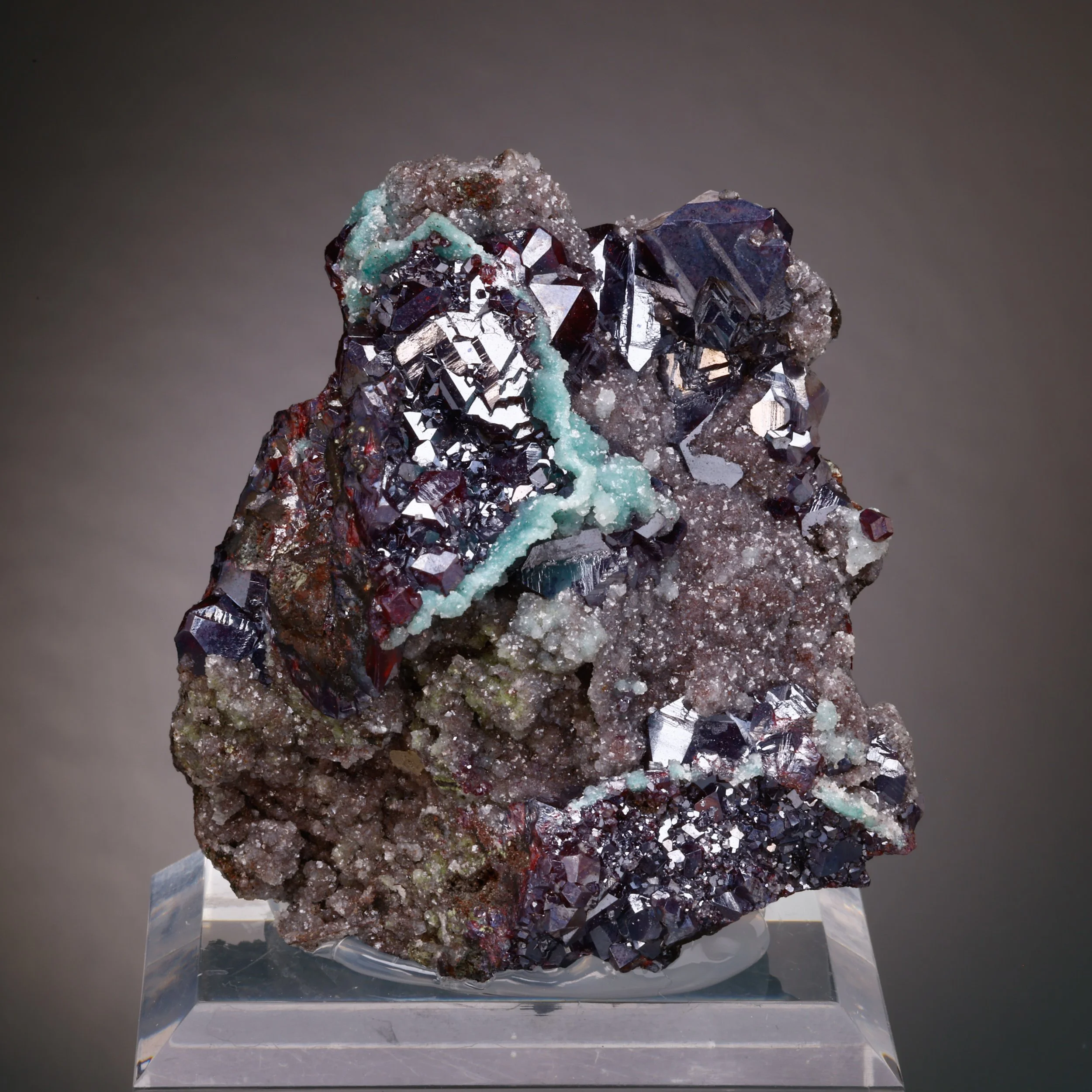 Cuprite, Willemite, Tsumeb Mine, Oshikoto Region, Namibia