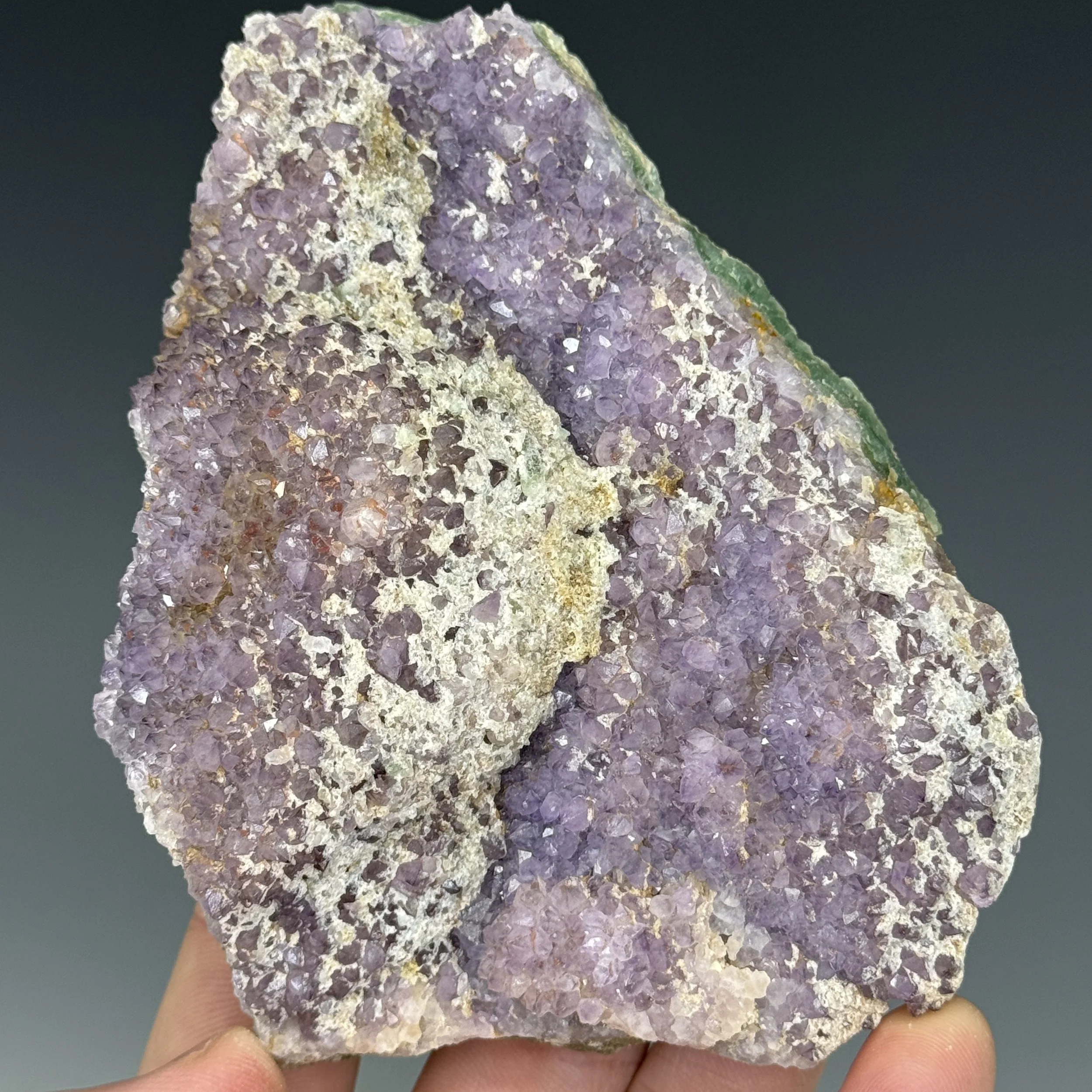 Amethyst, Fluorite, Nancy Hanks Mine, Unaweep Canyon, Mesa County, Colorado, USA