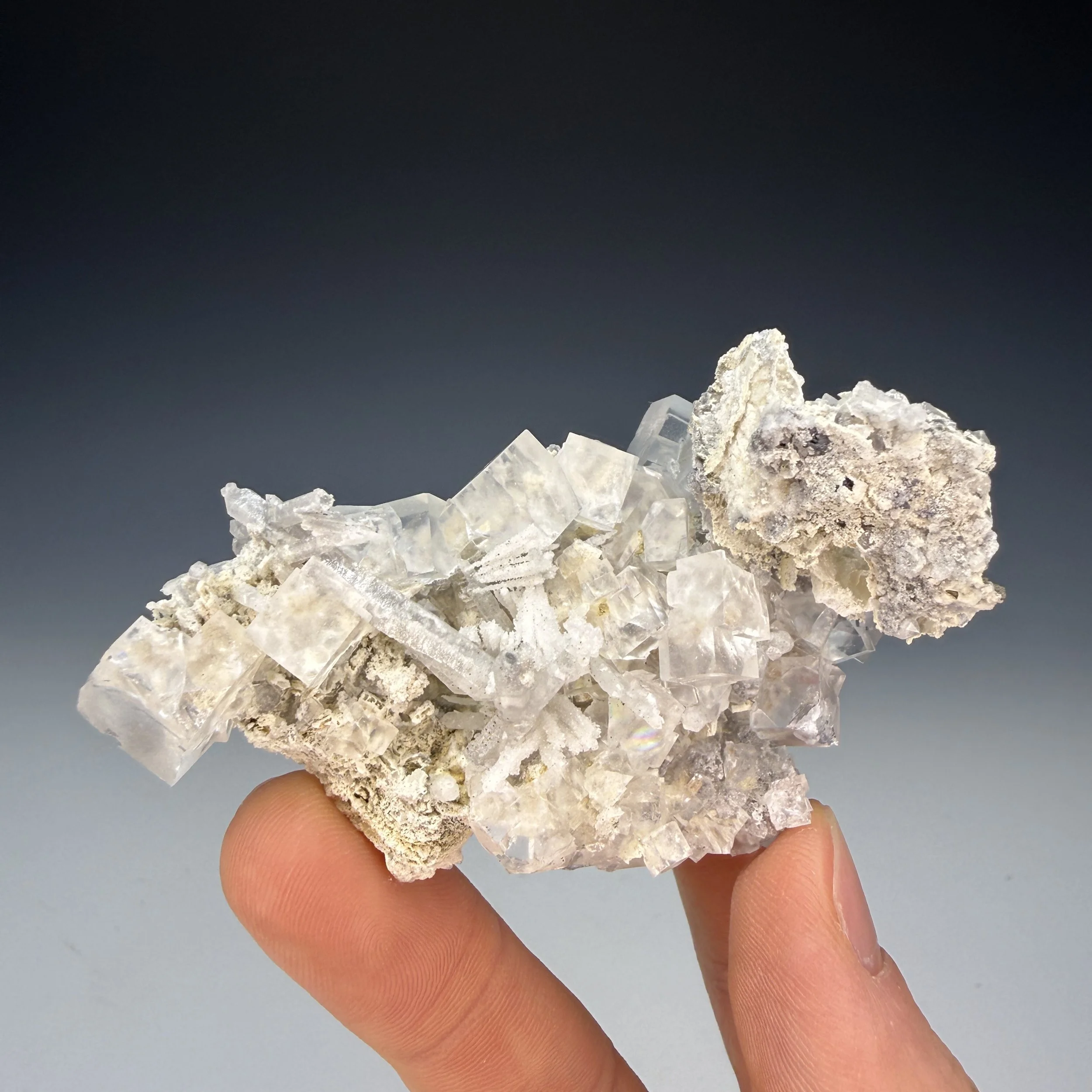 Fluorite, Quartz, Nikolaevskiy Mine, Dalnegorsk, Primorsky Krai, Russia