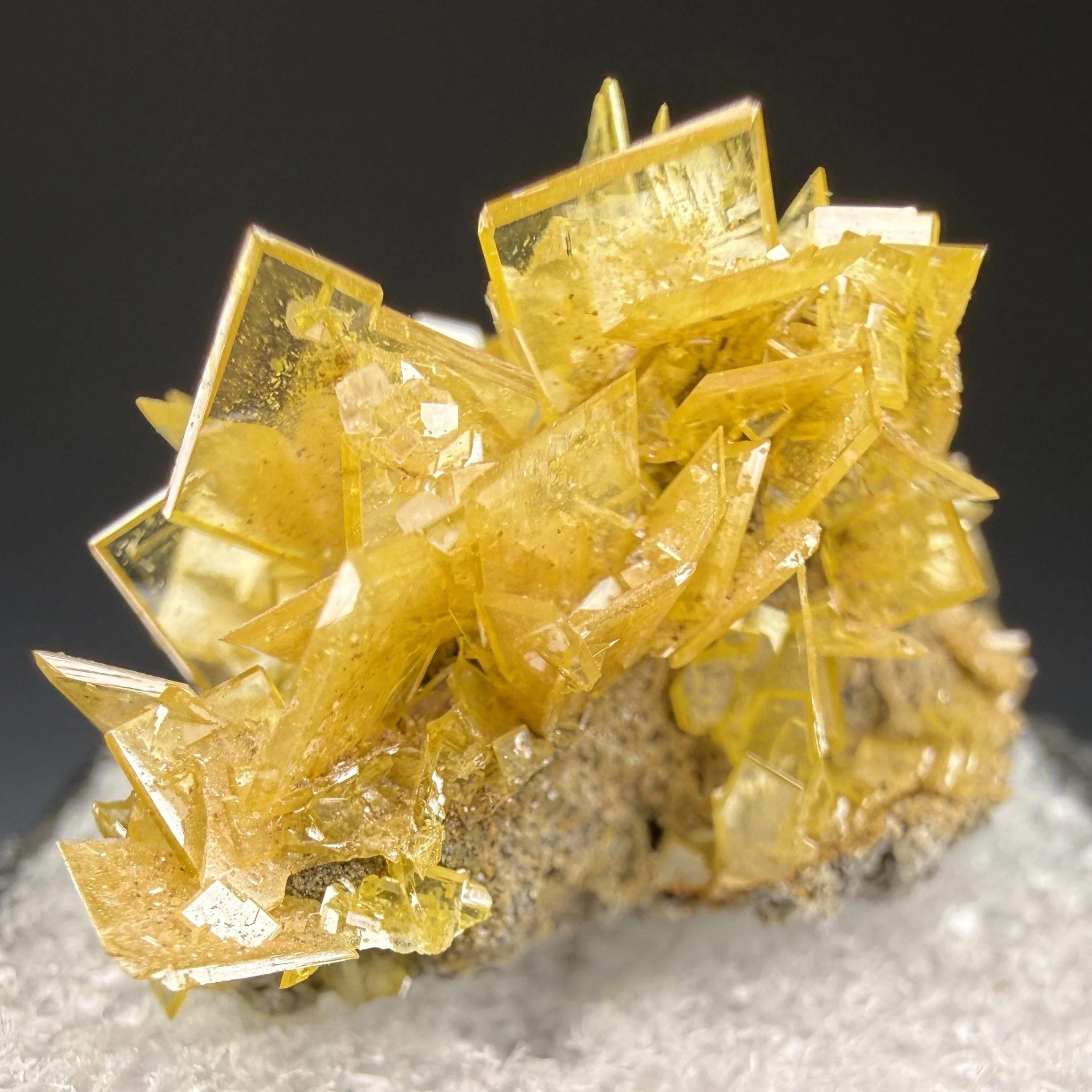 Wulfenite, Ojuela Mine, Mapimi, Durango, Mexico