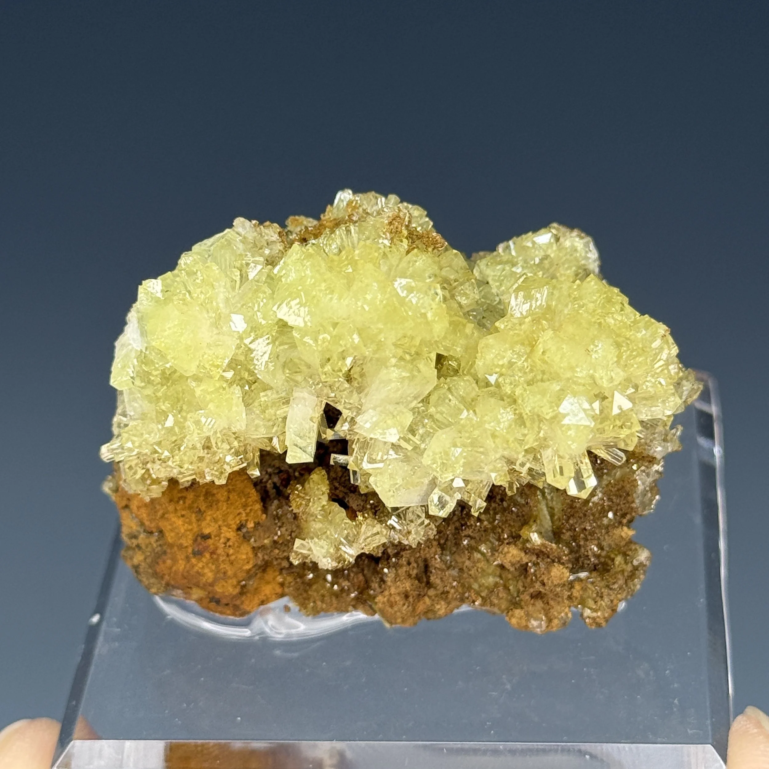 Adamite, Ojuela Mine, Mapimi, Durango, Mexico