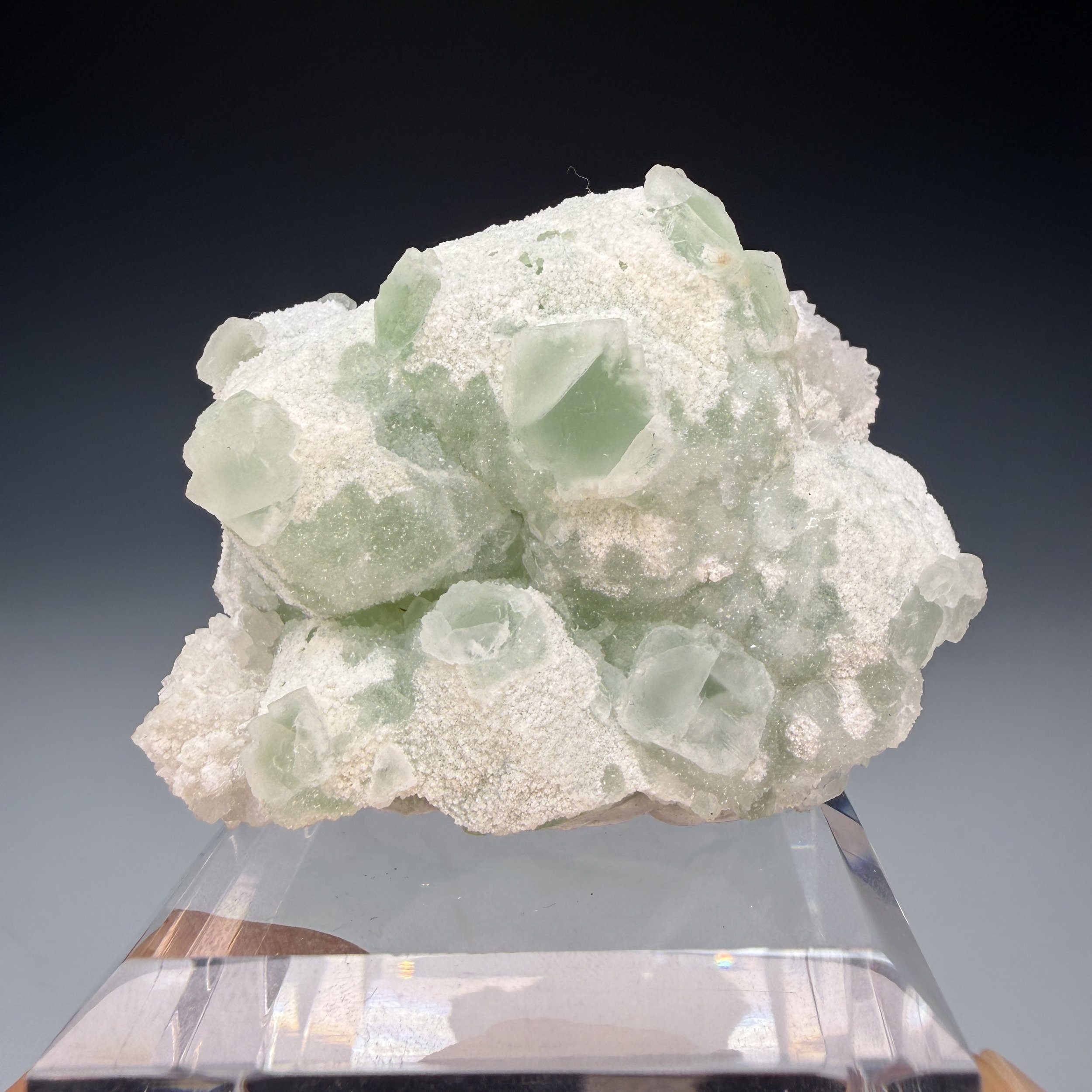 Fluorite, Quartz, Gold King Mine, Gladstone, Eureka Co., Colorado, USA