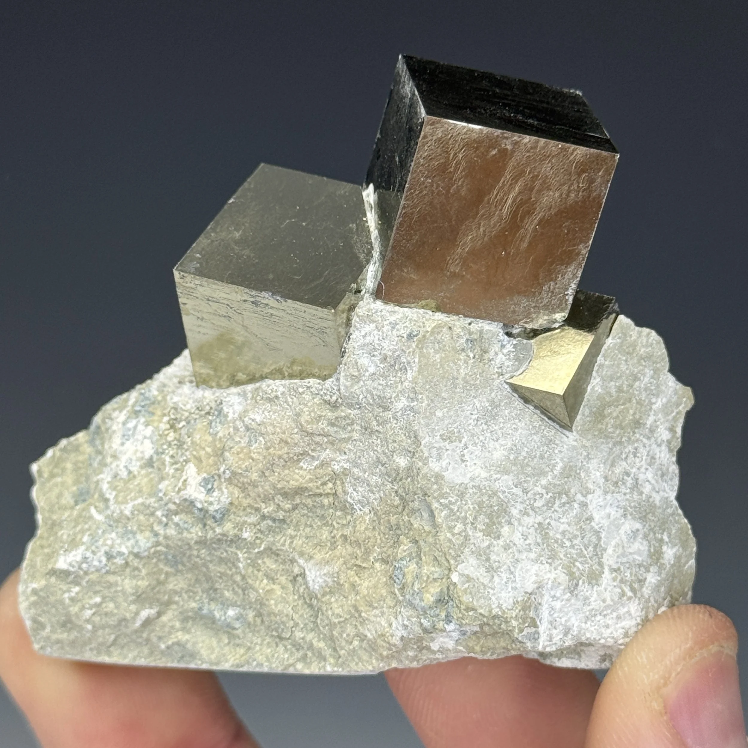 Pyrite, Victoria Mine, Navajun, La Rioja, Spain