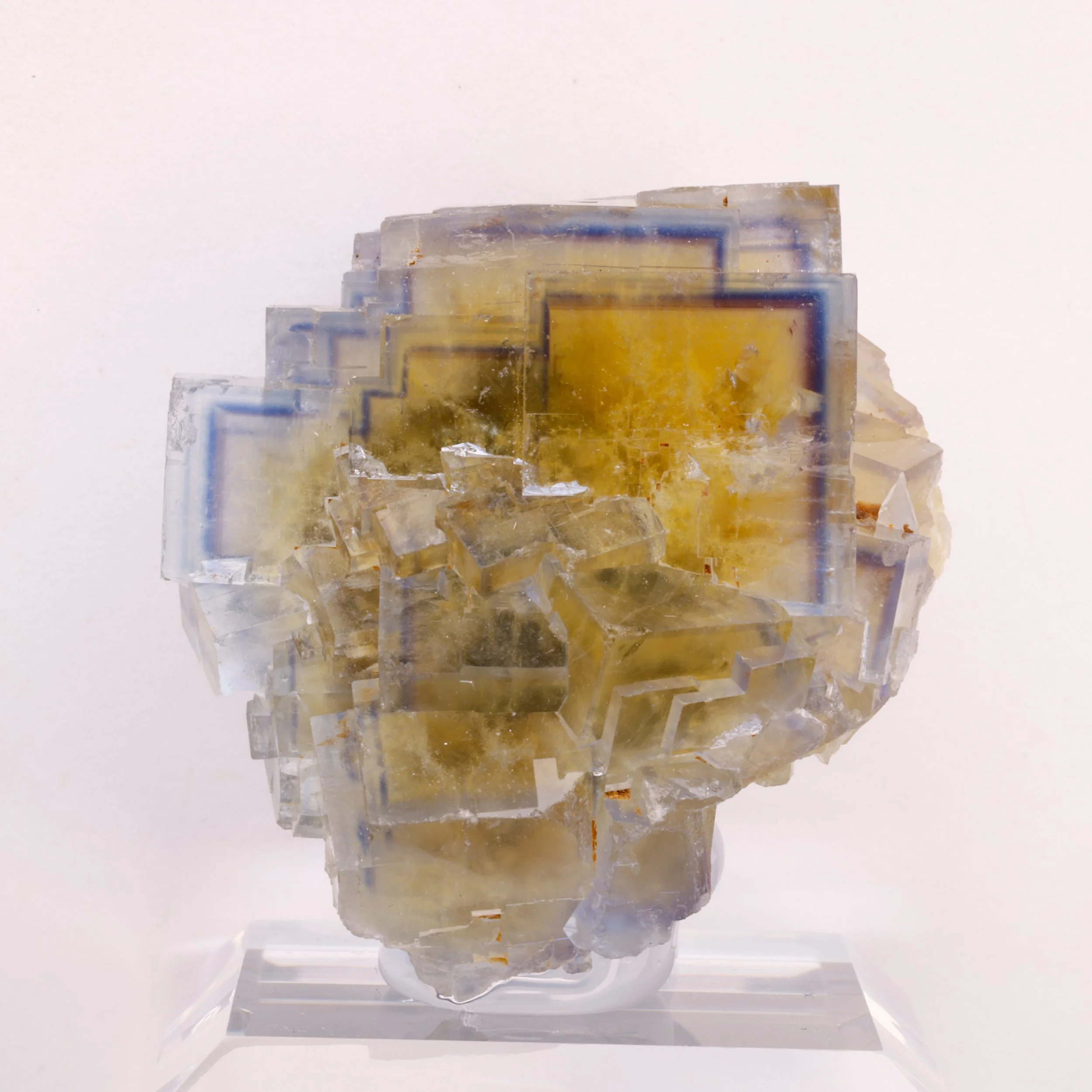Fluorite, La Barre Mine, Riom, Puy-de-Dome, Auvergne-Rhone-Alpes, France