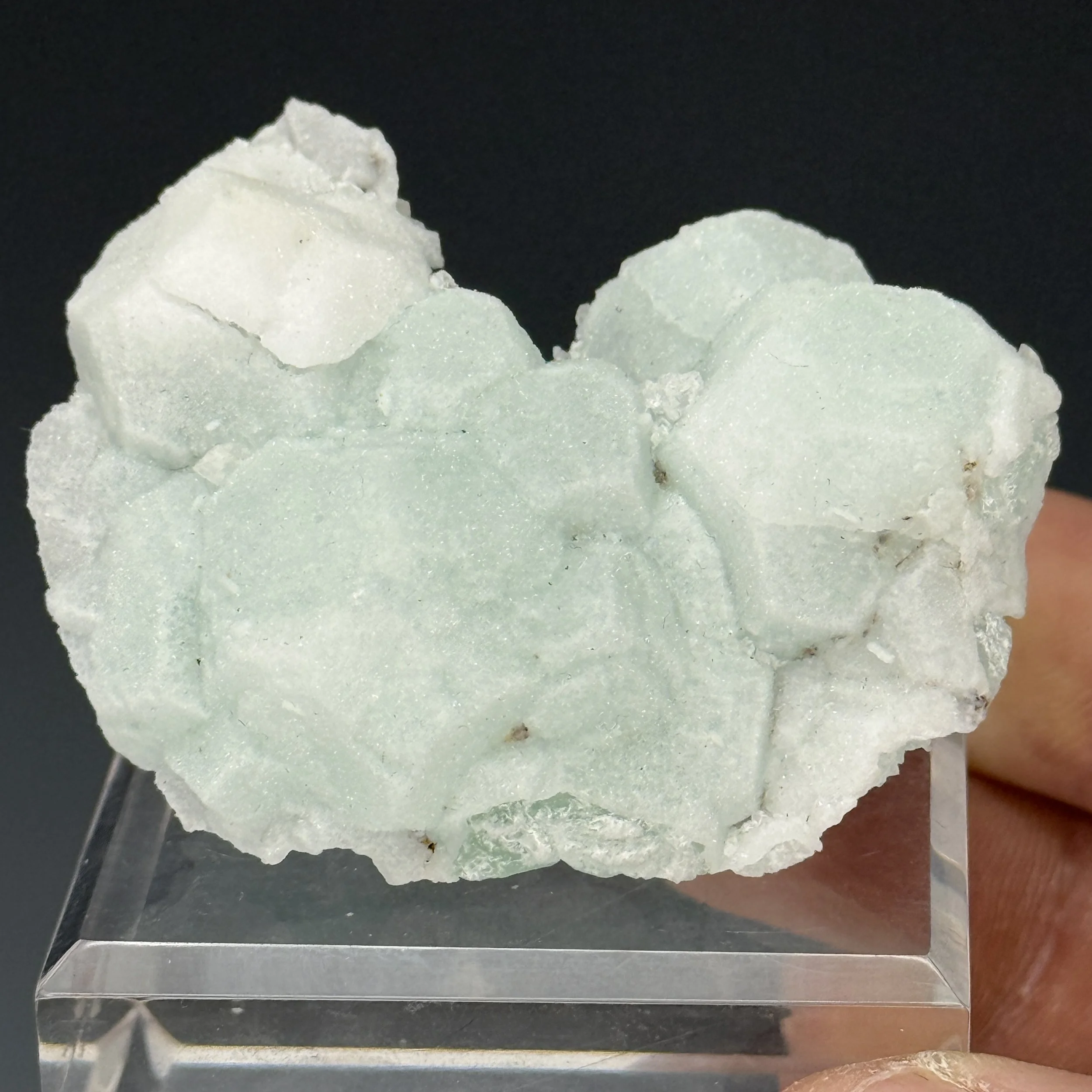 Fluorite, Quartz Epimorph, Deer Trail Mine, Piute County, Utah, USA