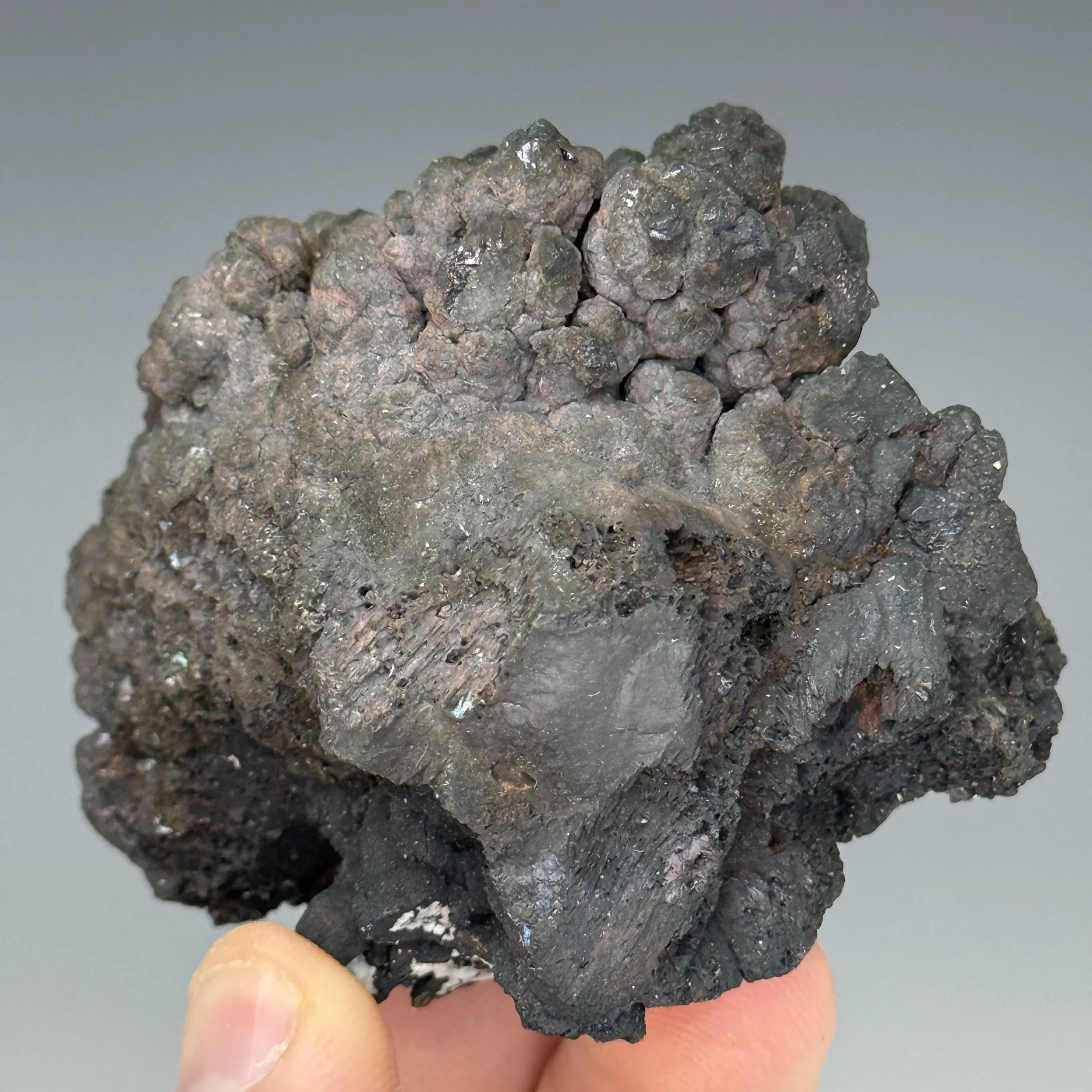 Chalcocite, Flambeau Mine, Ladysmith, Wisconsin, USA