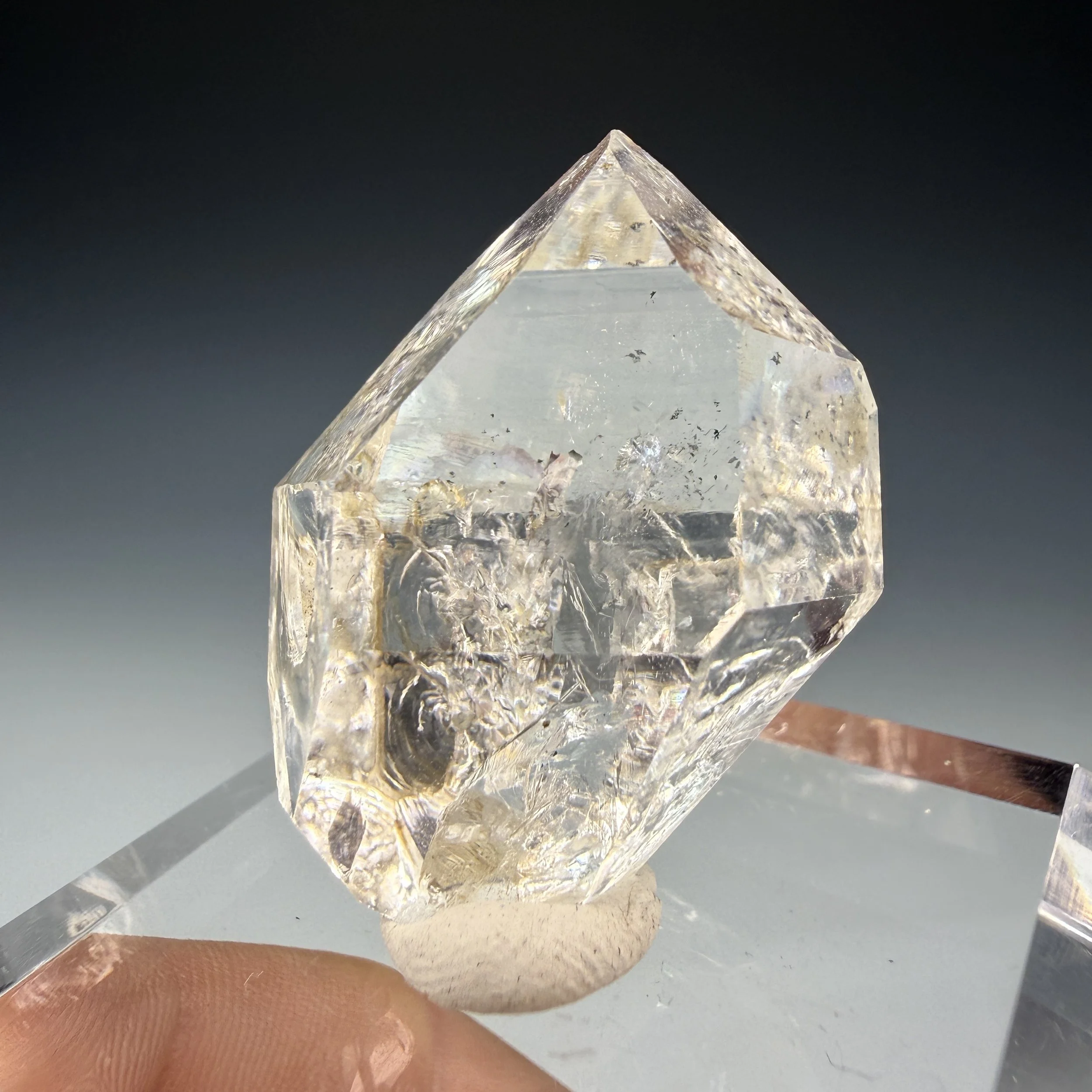 Herkimer Diamond, Diamond Acres, Fonda, New York, USA