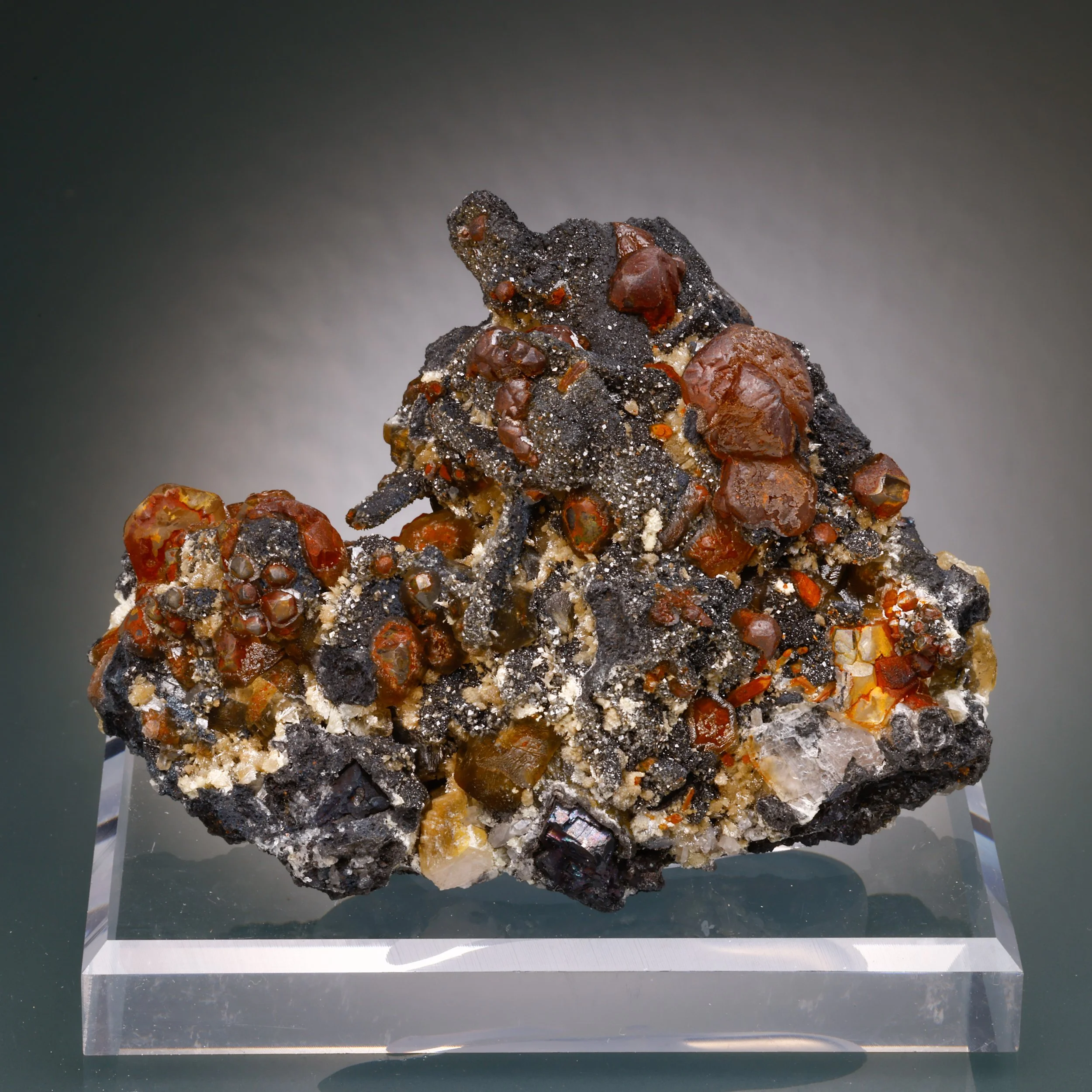 Smithsonite, Galena, Tsumeb Mine, Tsumeb, Oshikoto Region, Namibia