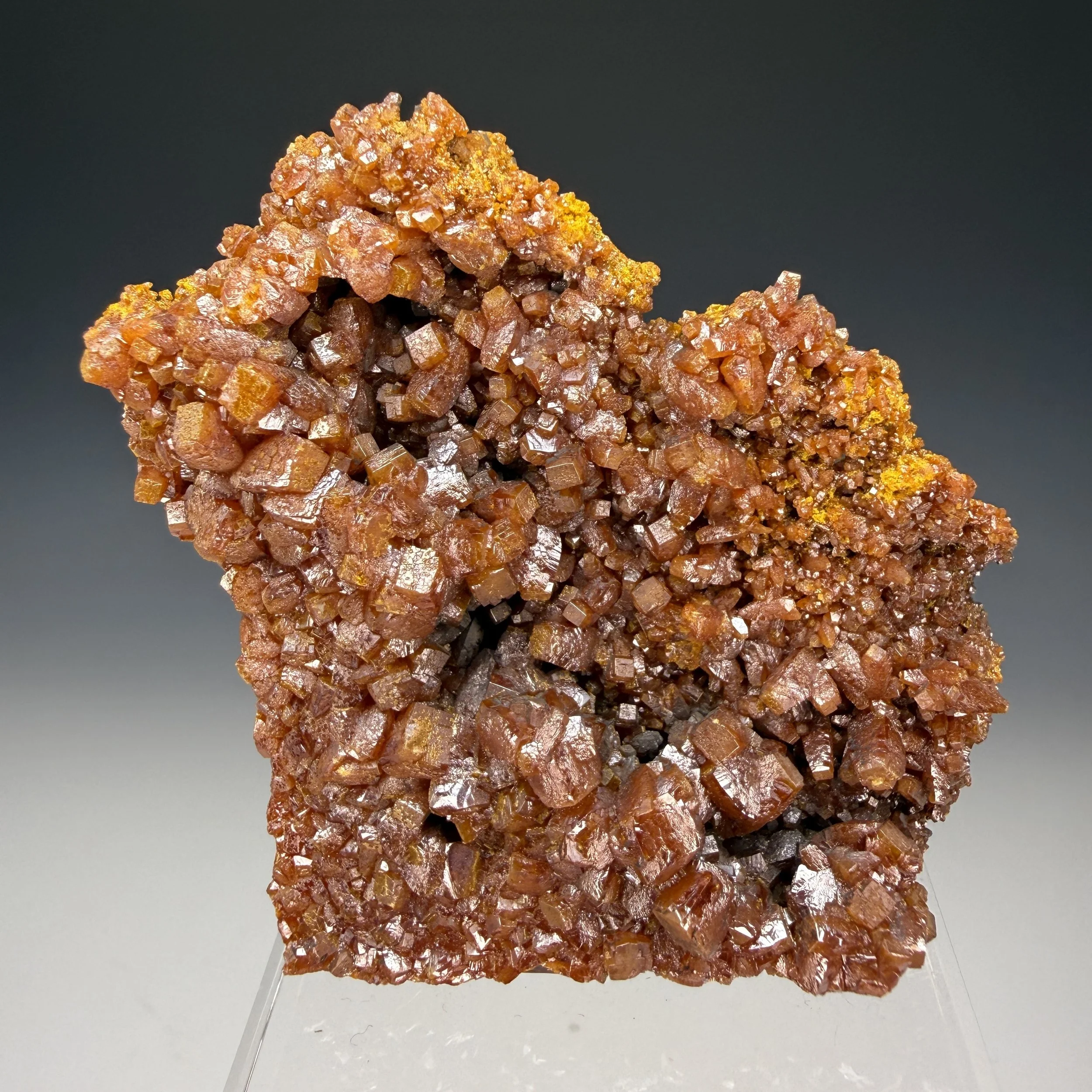 Wulfenite, Erupcion Mine, Los Lamentos Mts, Ahumada, Chihuahua, Mexico