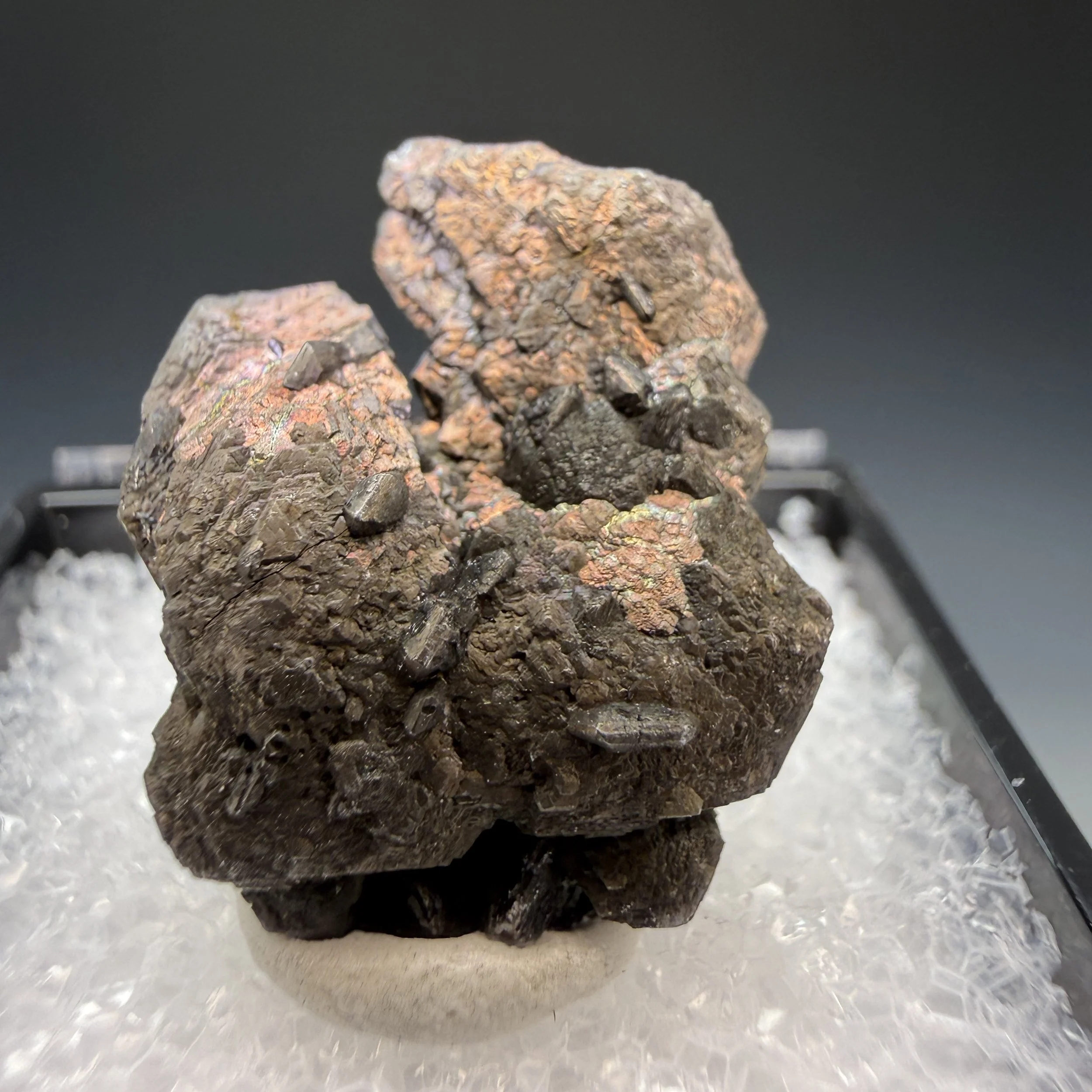 Chalcocite, Flambeau Mine, Ladysmith, Rusk Co., Wisconsin, USA