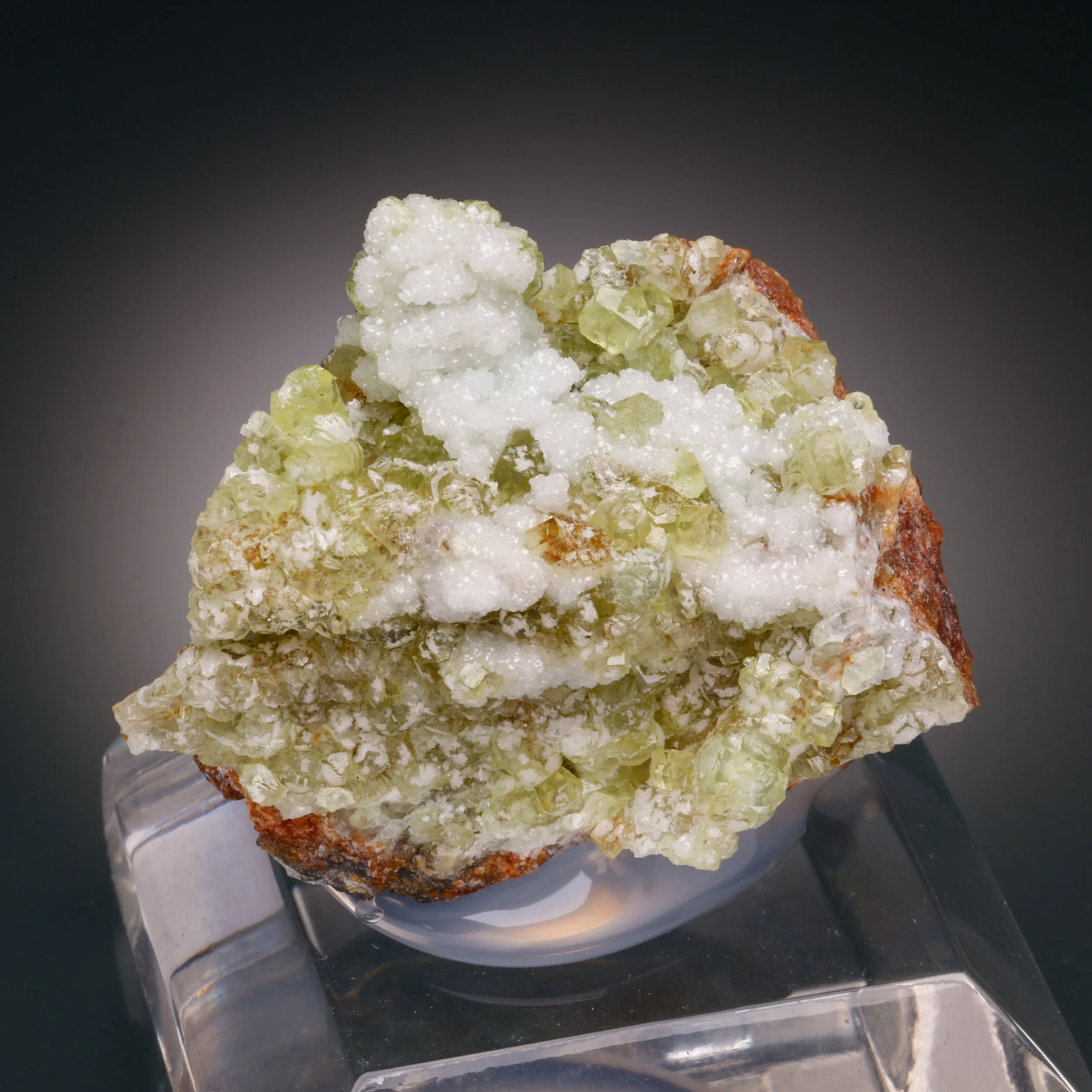 Willemite, Dolomite, Tsumeb Mine, Oshikoto Region, Namibia
