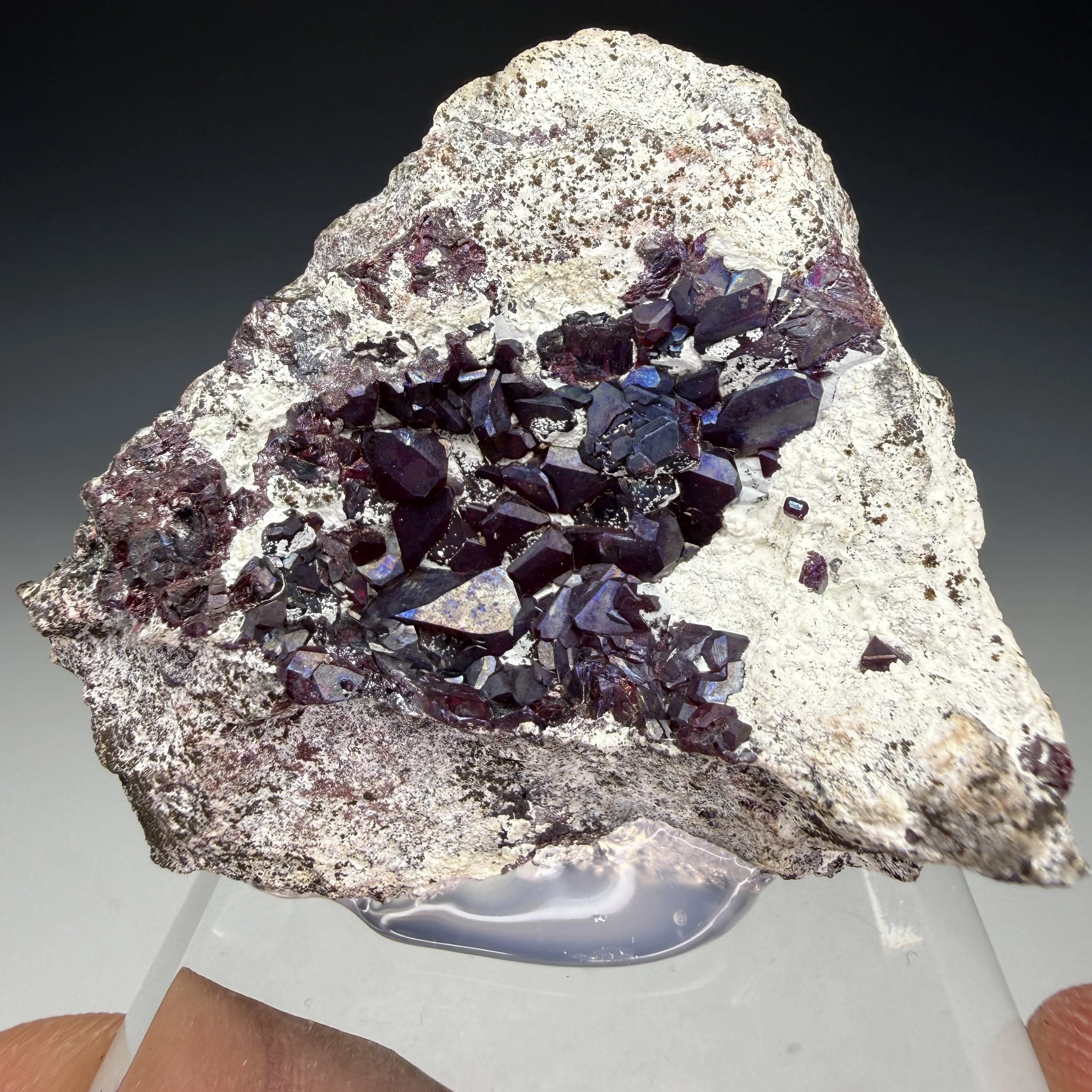 Cuprite, Milpillas Mine, Cuitaca, Santa Cruz Muni., Sonora, Mexico