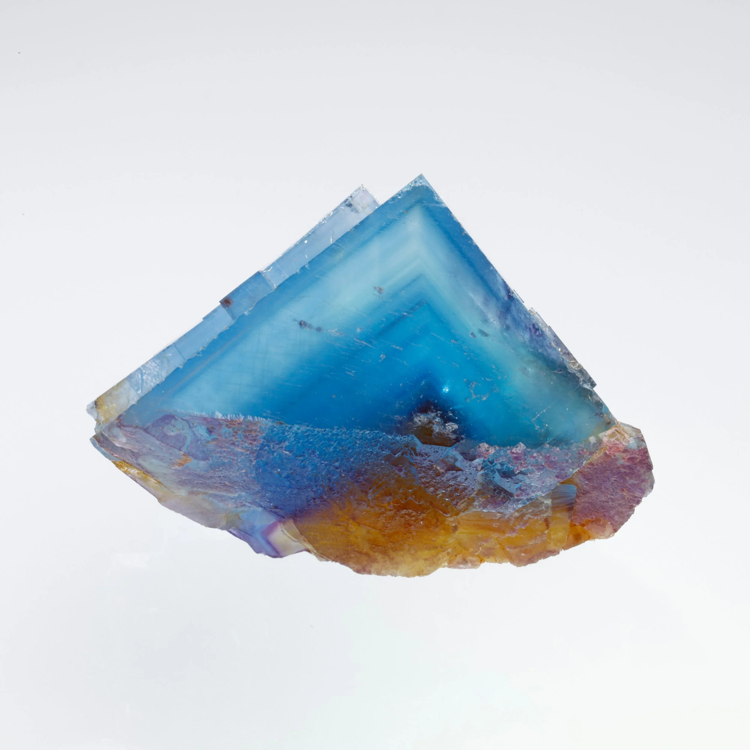 Fluorite, La Barre Mine, Riom, Puy-de-Dome, Auvergne-Rhone-Alpes, France