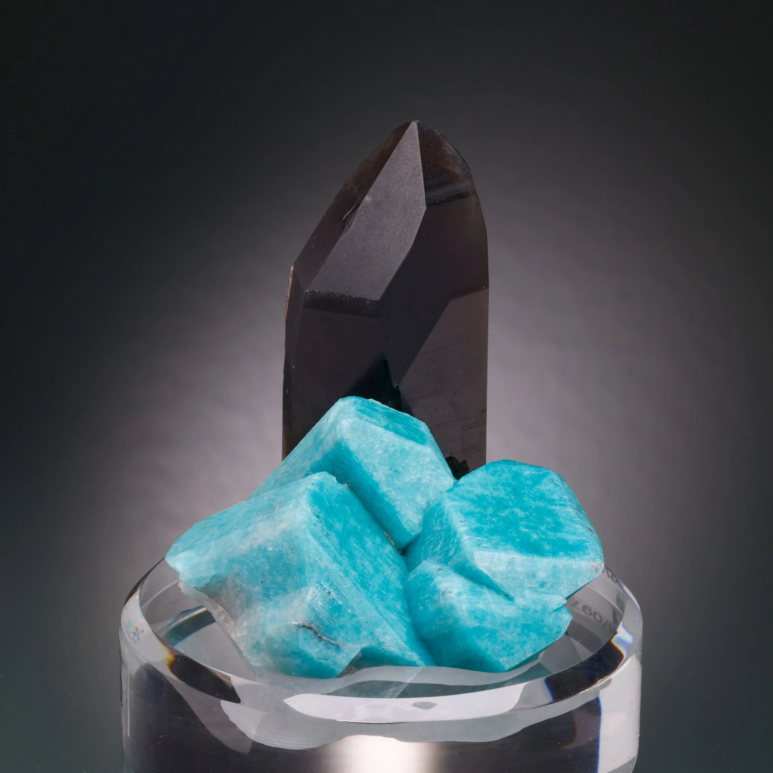 Amazonite, Smoky Quartz, 992 Pocket, Smoky Hawk Claim, Crystal Peak, Teller County, Colorado, USA