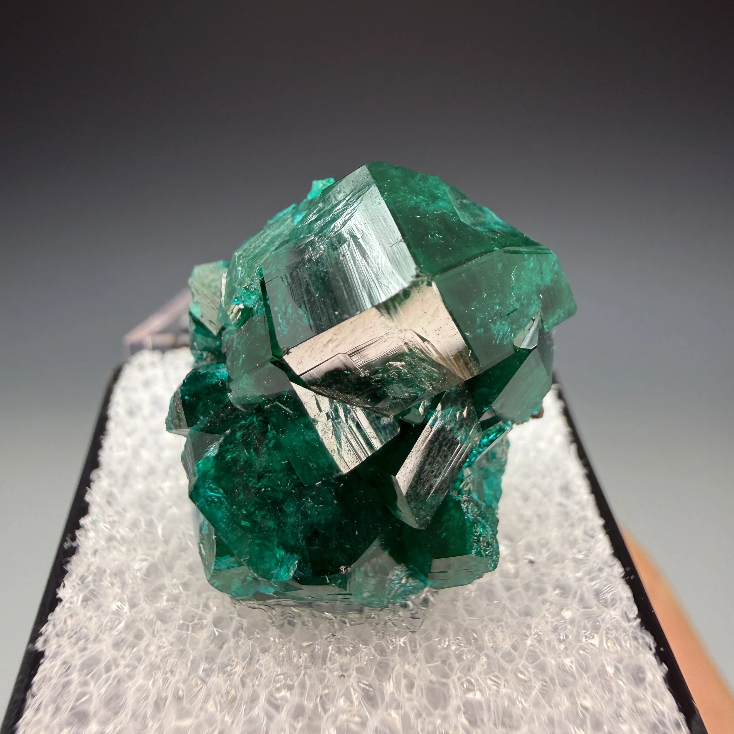 Dioptase, Tsumeb Mine, Oshikoto Region, Namibia