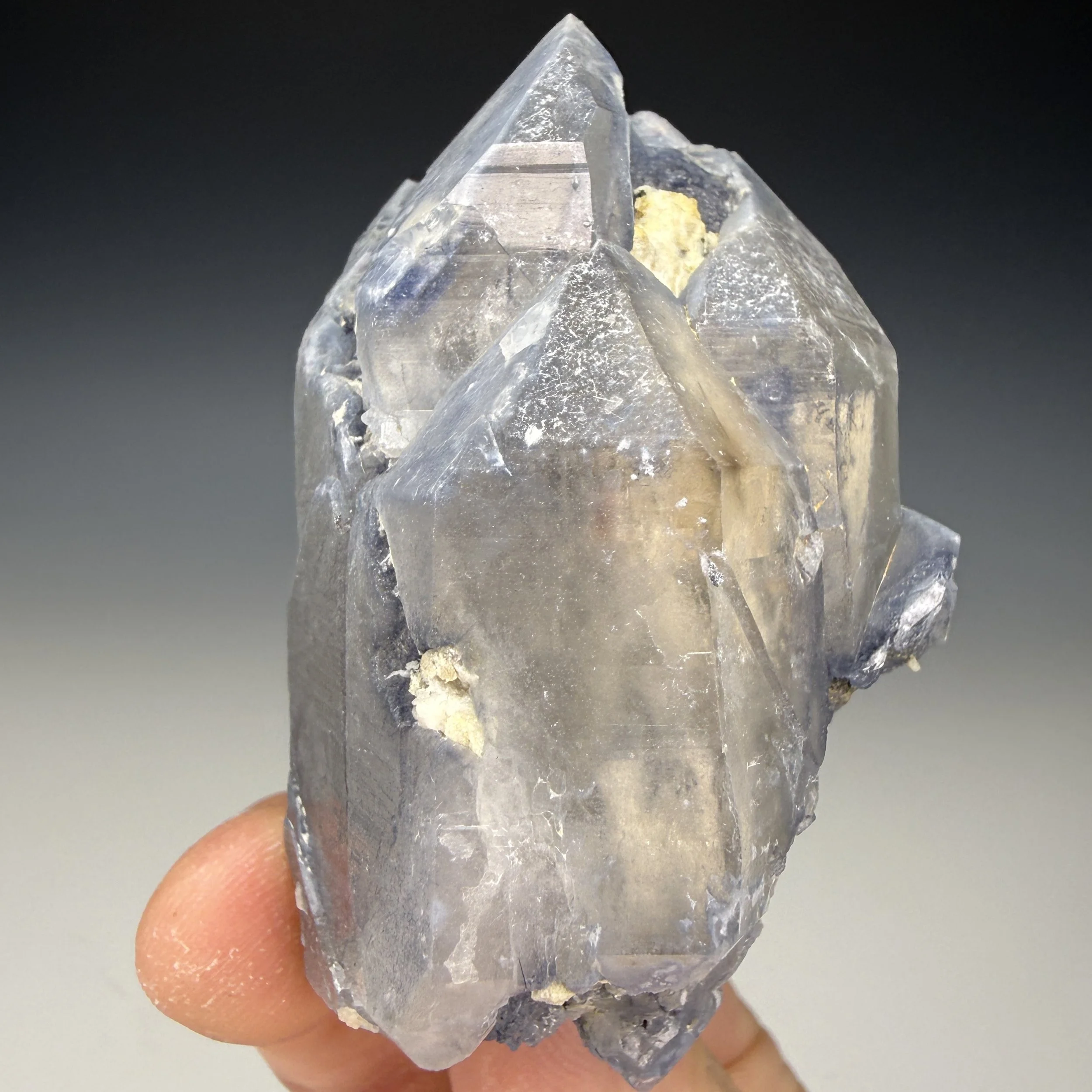 Quartz, Tourmaline Inclusions, Katerina Mine, Pala, San Diego County, California, USA