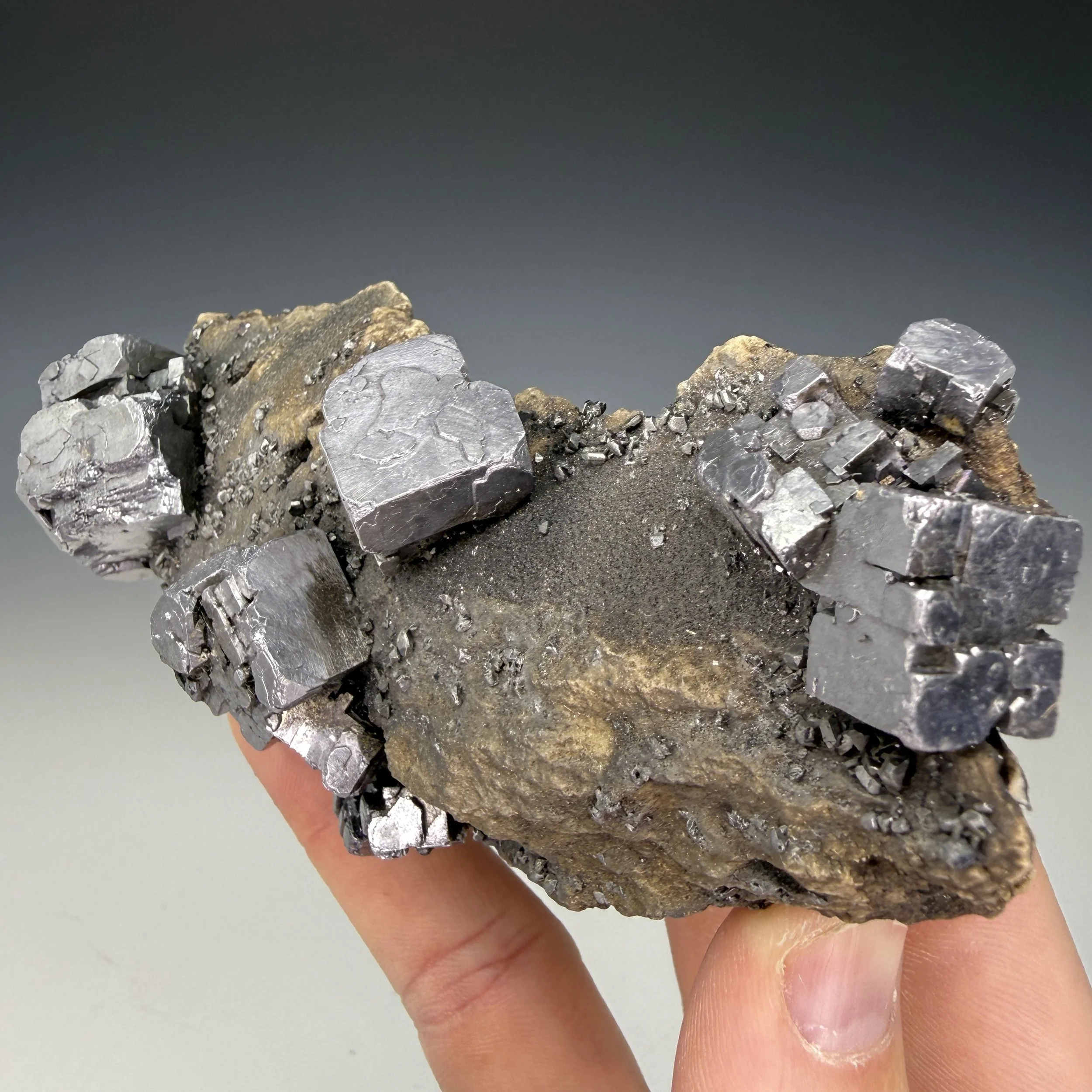 Galena, Picher Mine, Picher Field, Ottawa County, Oklahoma, USA