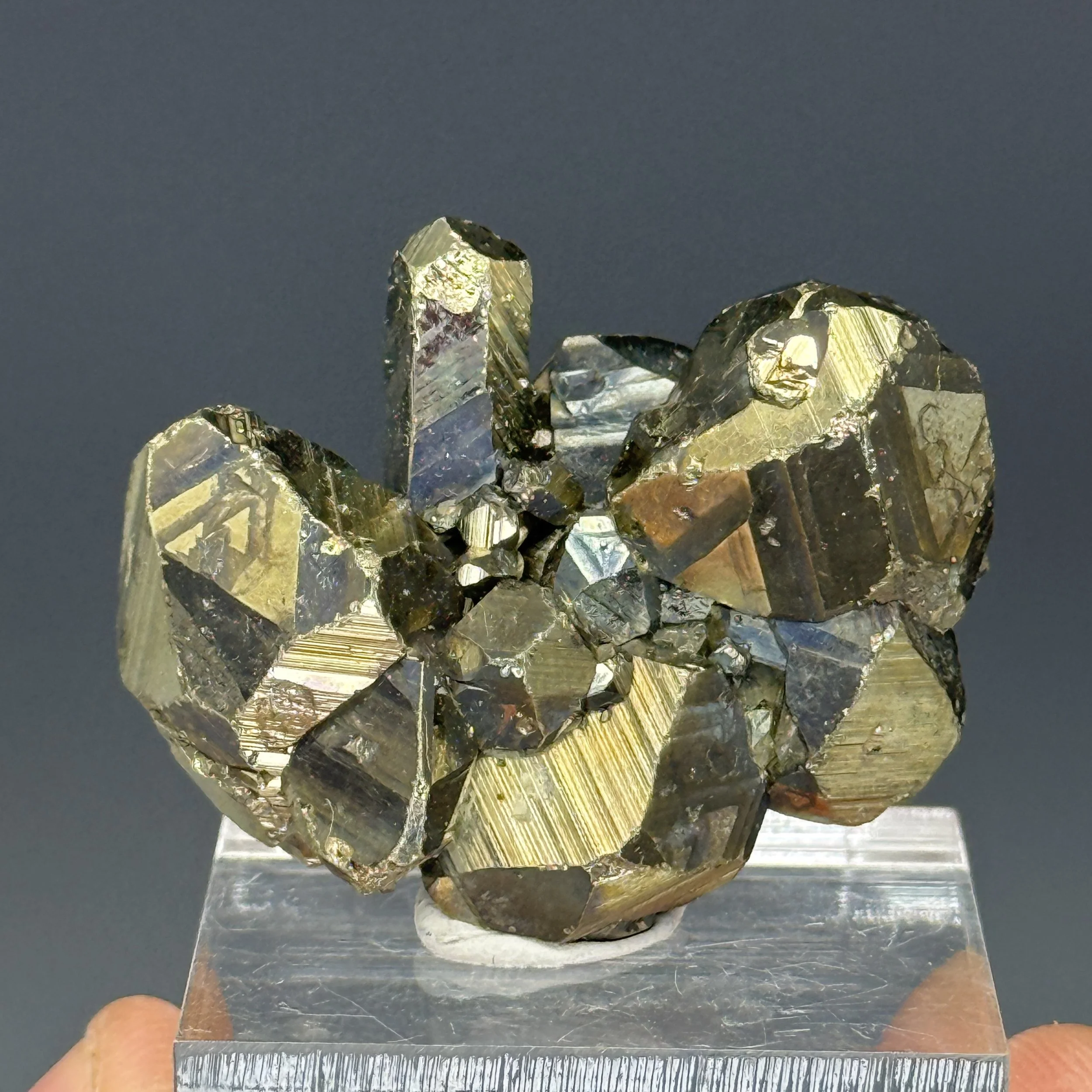Pyrite, Huanzala Mine, Huallanca, Bolognesi, Ancash, Peru