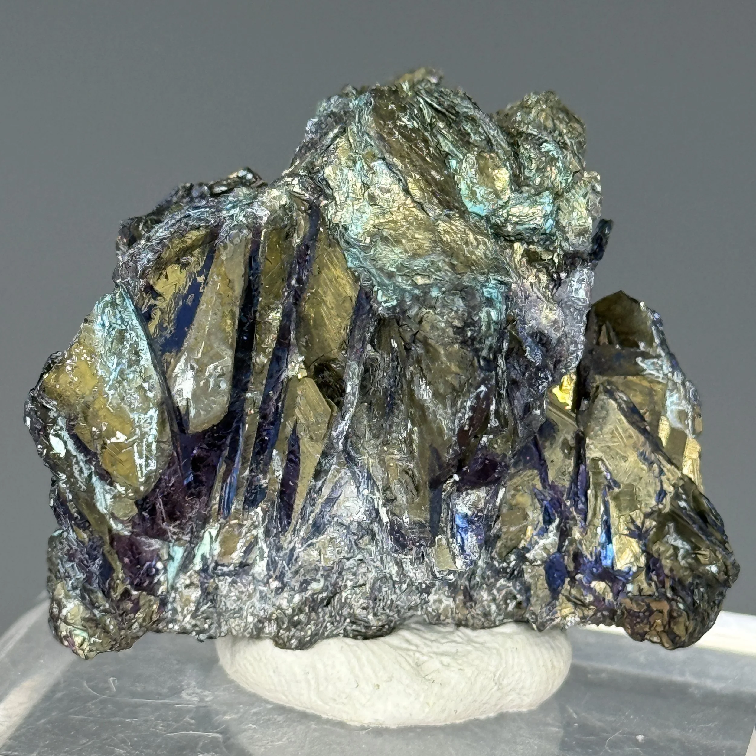 Covellite, Reynolds Tunnel, Summitville, Rio Grande County, Colorado, USA
