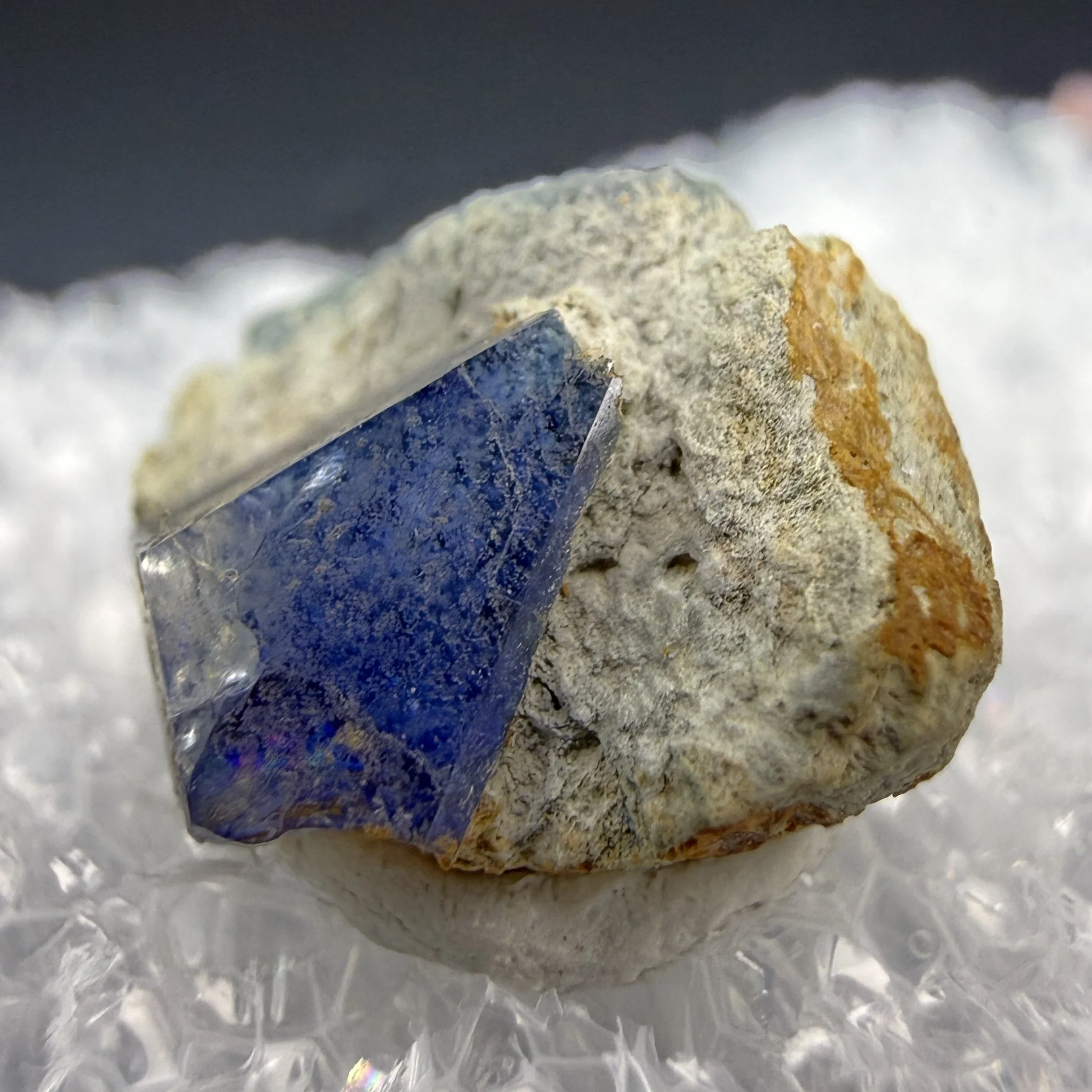 Benitoite, Natrolite, California Gem Mine, San Benito County, California, USA