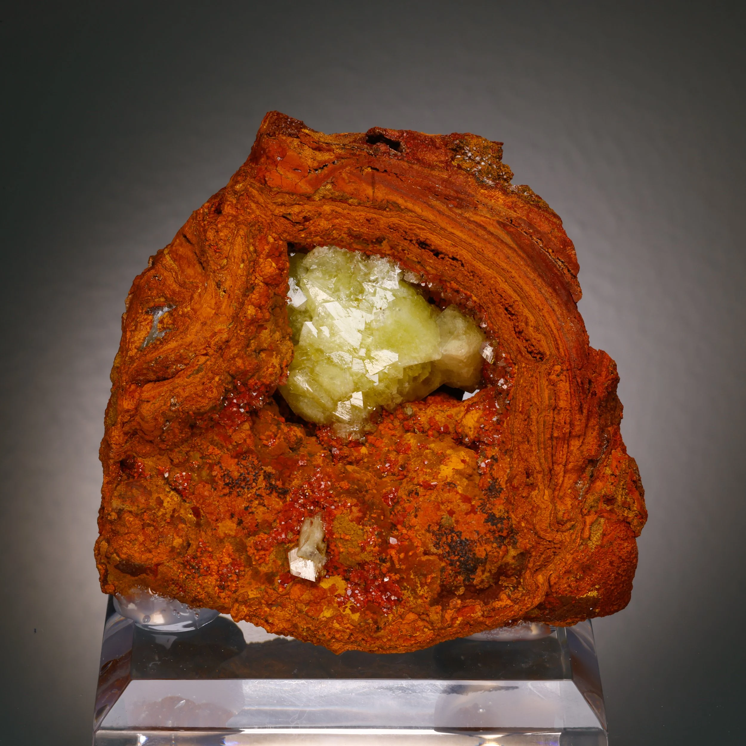 Adamite, Ojuela Mine, Mapimi, Durango, Mexico