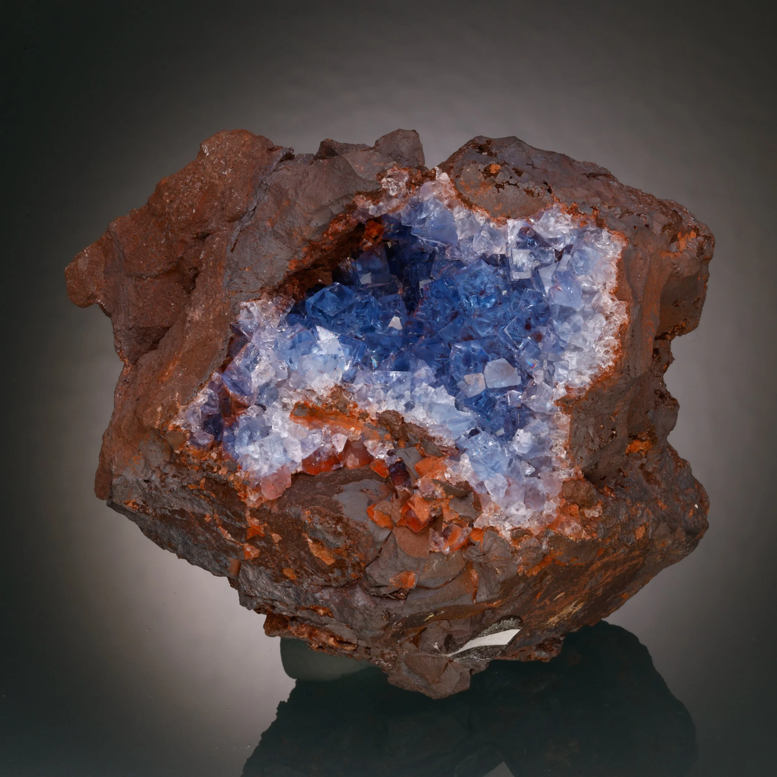 Fluorite, Florence Mine, Egremont, Copeland, Cumbria, England, UK