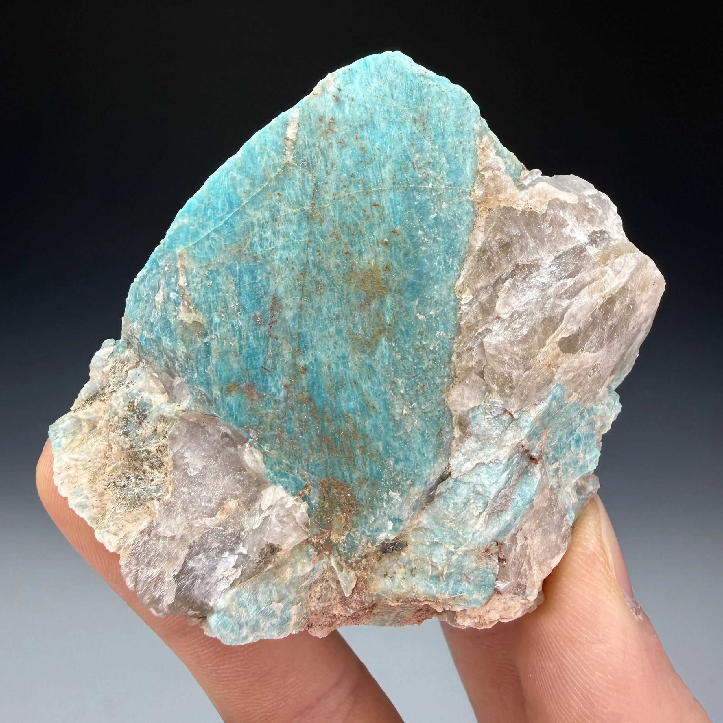 Amazonite, Sentinel Rock Area, Pikes Peak, El Paso Co., Colorado, USA