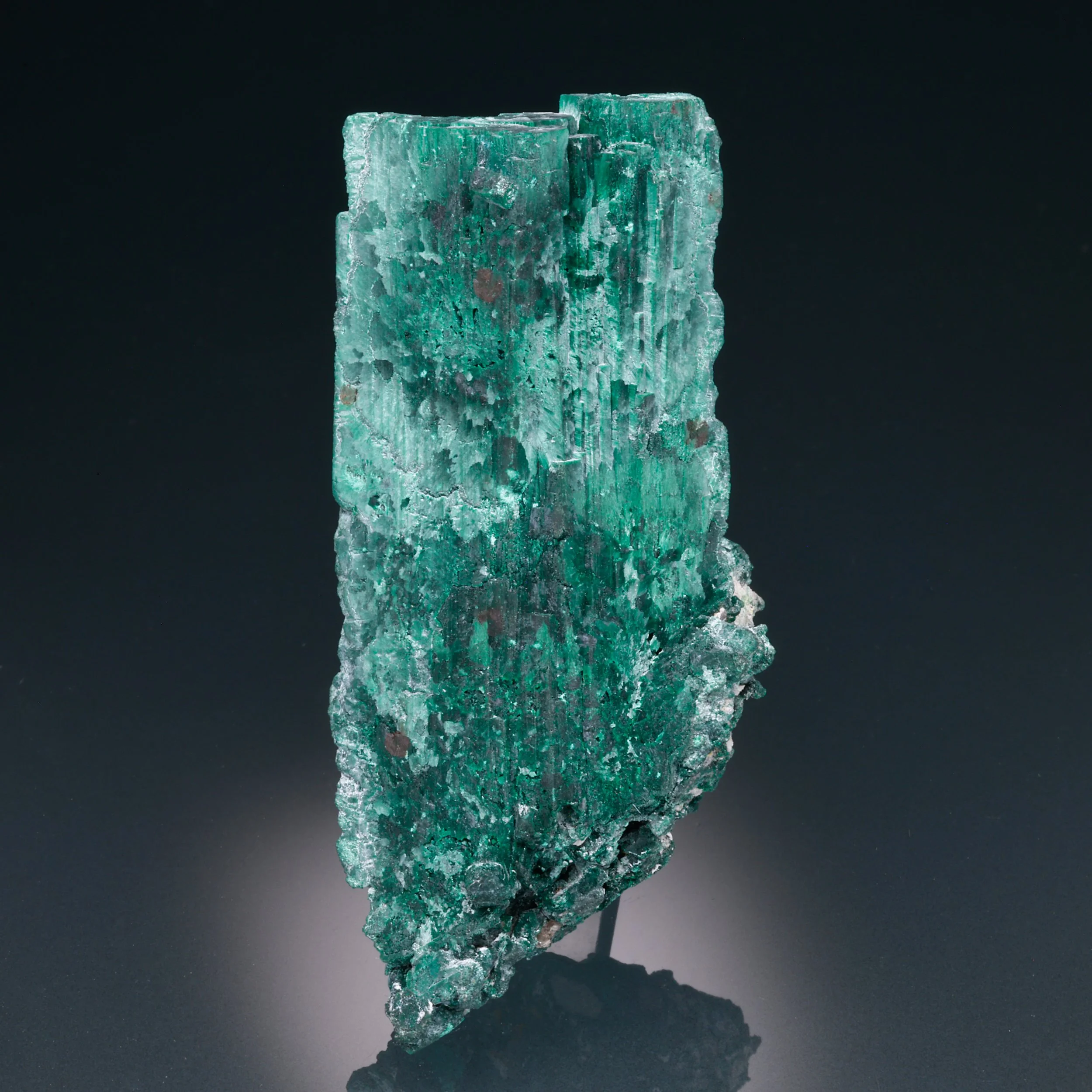 Malachite Pseudomorph, Azurite, Tsumeb Mine, Tsumeb, Oshikoto Region, Namibia